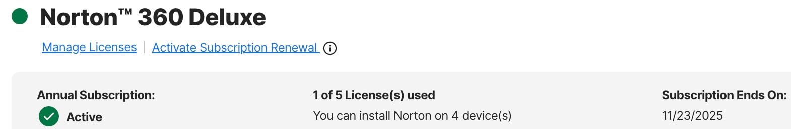 Norton 360 Deluxe, Antivirus software for 5 Devices with Auto-Renewal - Includes Advanced AI Scam Protection, VPN, Dark Web Monitoring & PC Cloud Backup [Download] customer photo 2