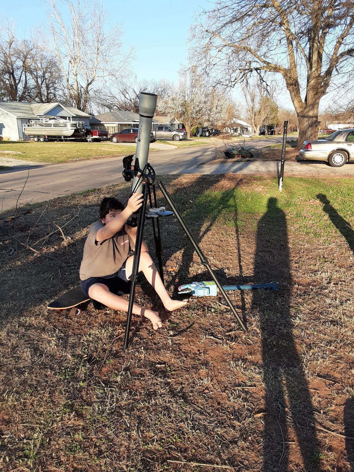 Celestron StarSense Explorer LT 80AZ Smartphone Guided Refractor Telescope customer photo 1