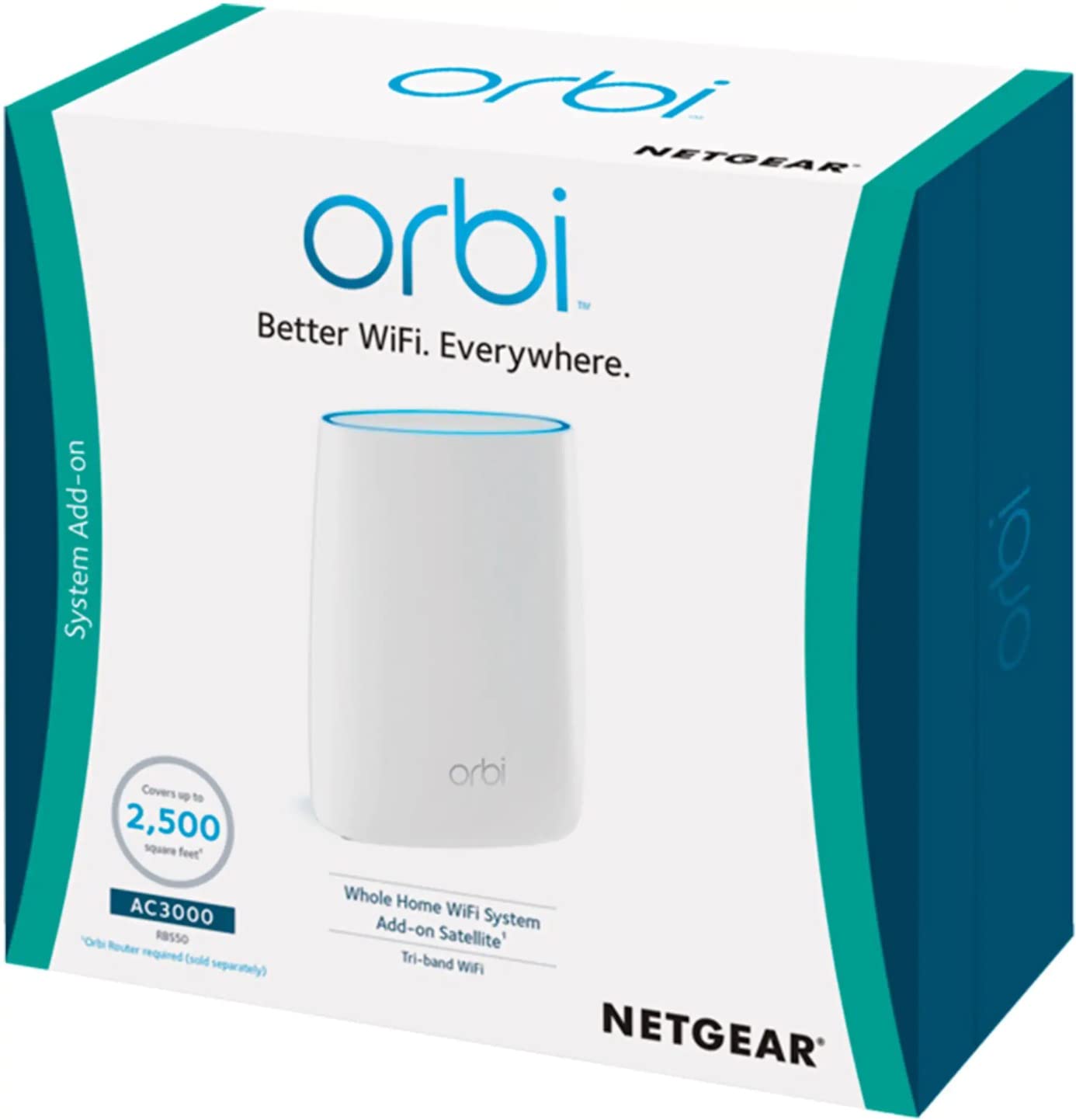 NETGEAR Orbi RBS50 Satellite Home Mesh WiFi Tri-band AC3000 (Renewed) customer photo 1