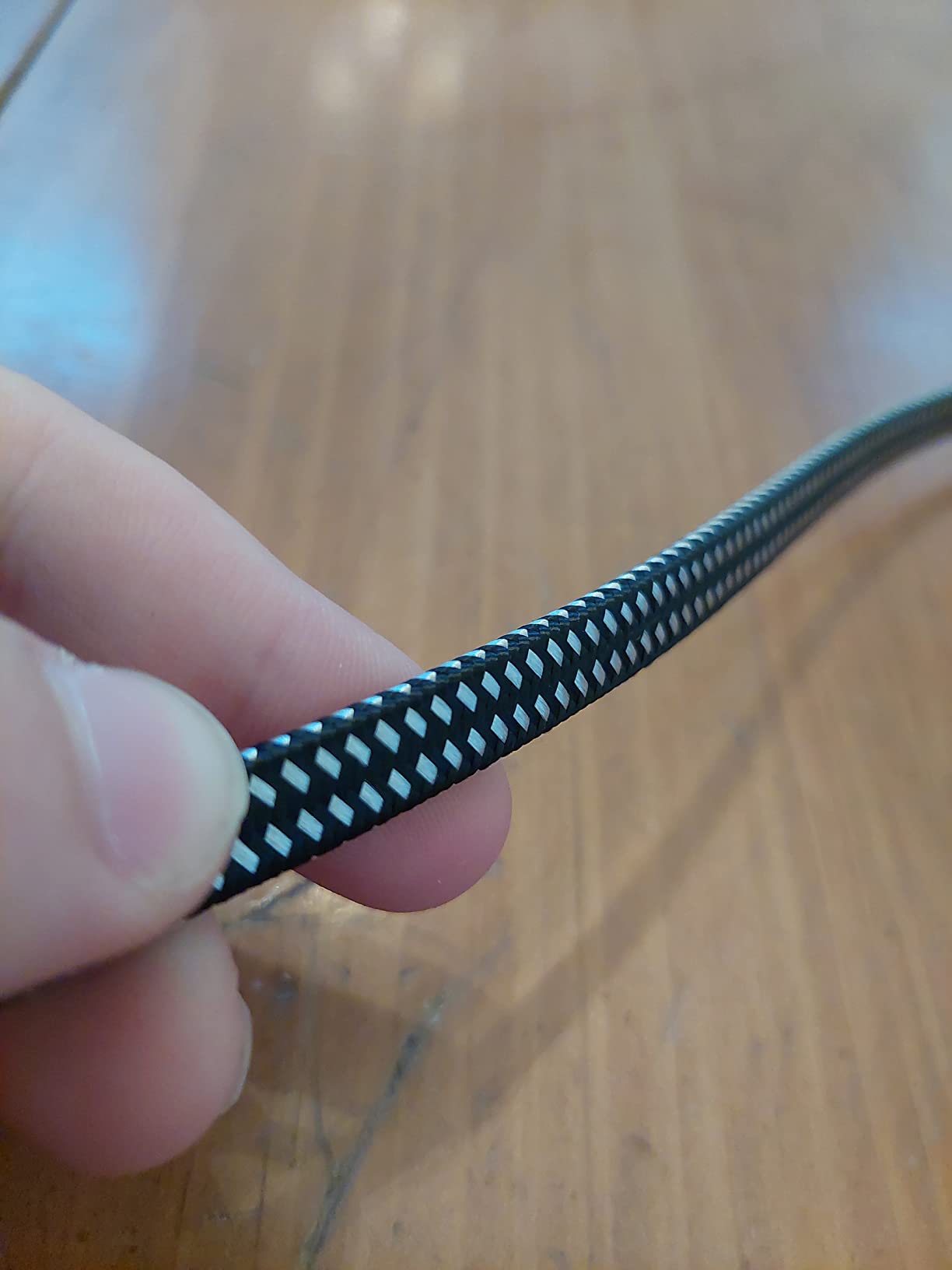 Orbram Cat 8 Ethernet Cable 50FT, High Speed Braided 40Gbps 2000MHz Network customer photo 2