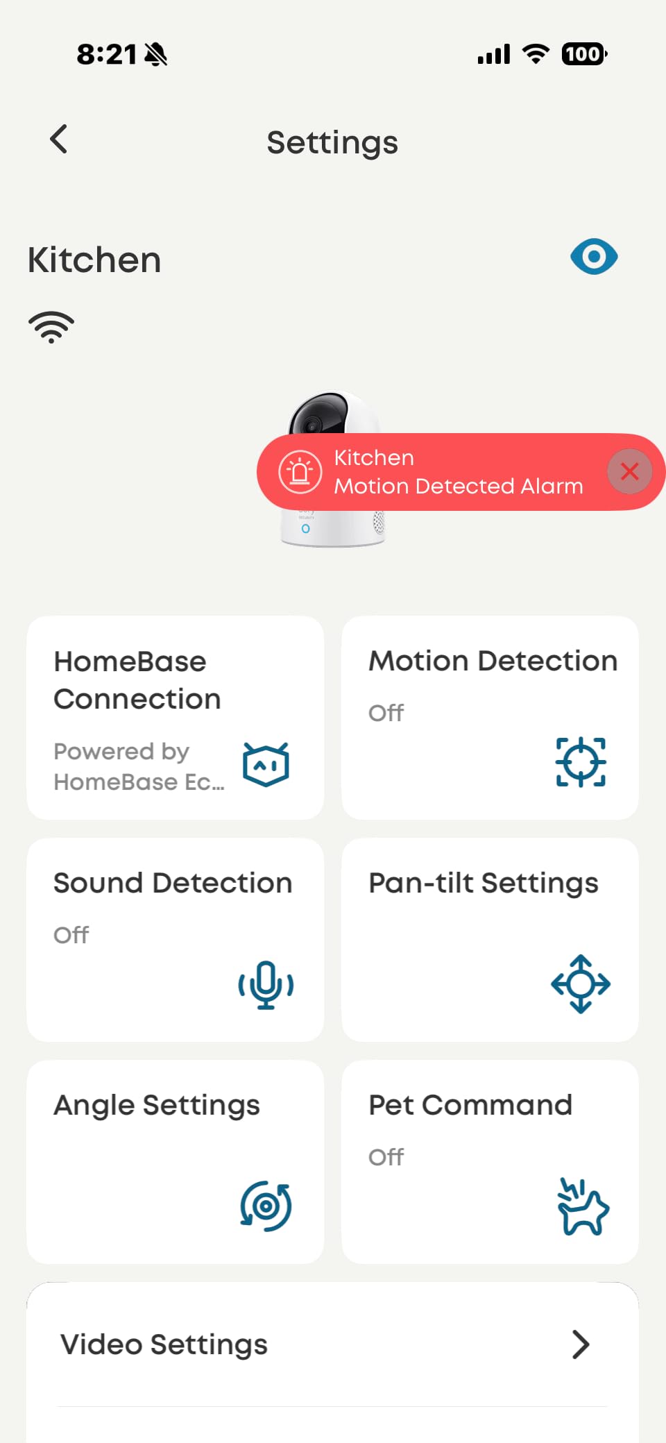 eufy Indoor Cam E220 2-Cam Kit, 2K Indoor Camera with Pan and Tilt | Plug-in Camera with Wi-Fi, Human & Pet AI, Voice Assistant Compatibility, Motion Tracking, Homebase 3 Compatible customer photo 1