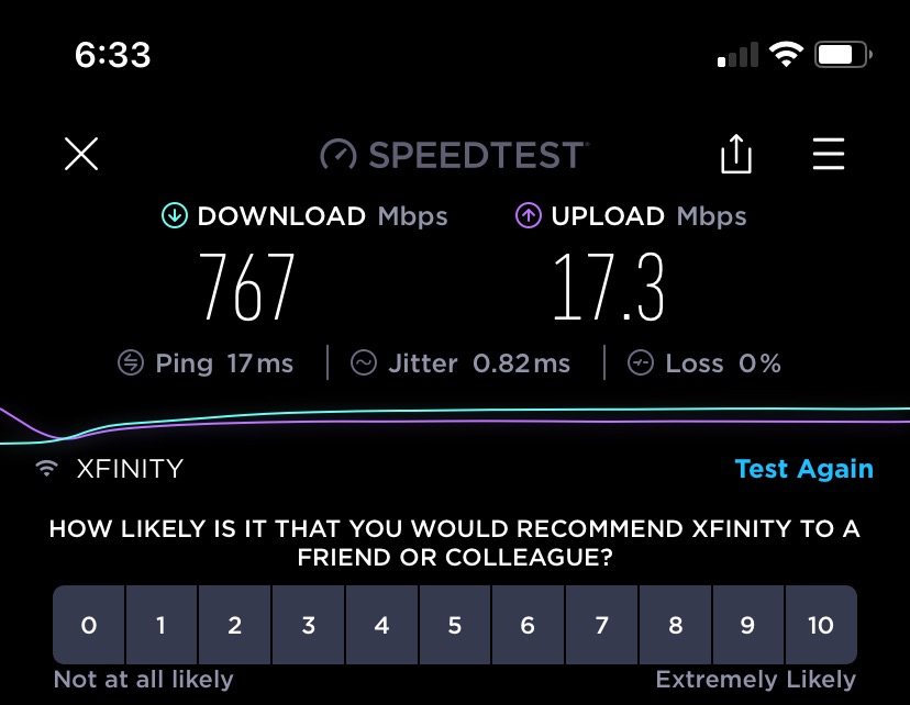 NETGEAR Nighthawk Modem Router Combo (CAX30S) DOCSIS 3.1 Cable Modem and WiFi 6 Router - AX2700 6.0 Gbps - Compatible with Xfinity, Spectrum, Cox, and More - Gigabit Wireless Internet - NETGEAR Armor customer photo 1