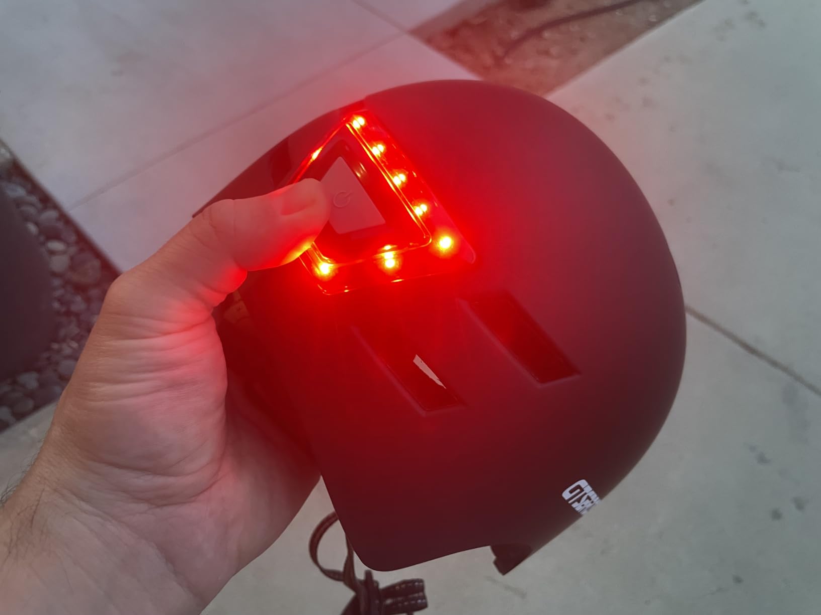 Adult Bike Helmet with LED Lights, Lightweight Adjustable Bicycle Helmet for Men Women, Safety Certified Cycling Helmet for Urban Commuting, Road Cycling, Skateboard and Scooter Riding customer photo 2
