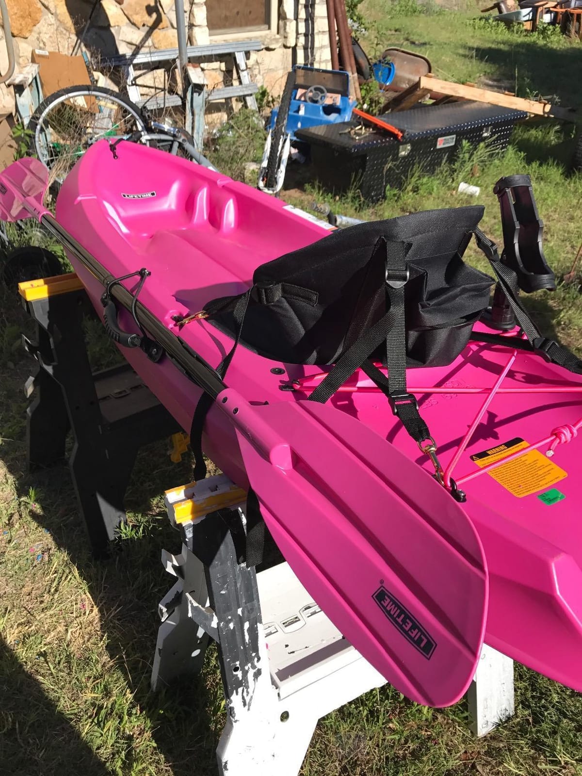 BKC UH-KS222 Universal Soft Padded Kayak Seat with Backrest customer photo 1