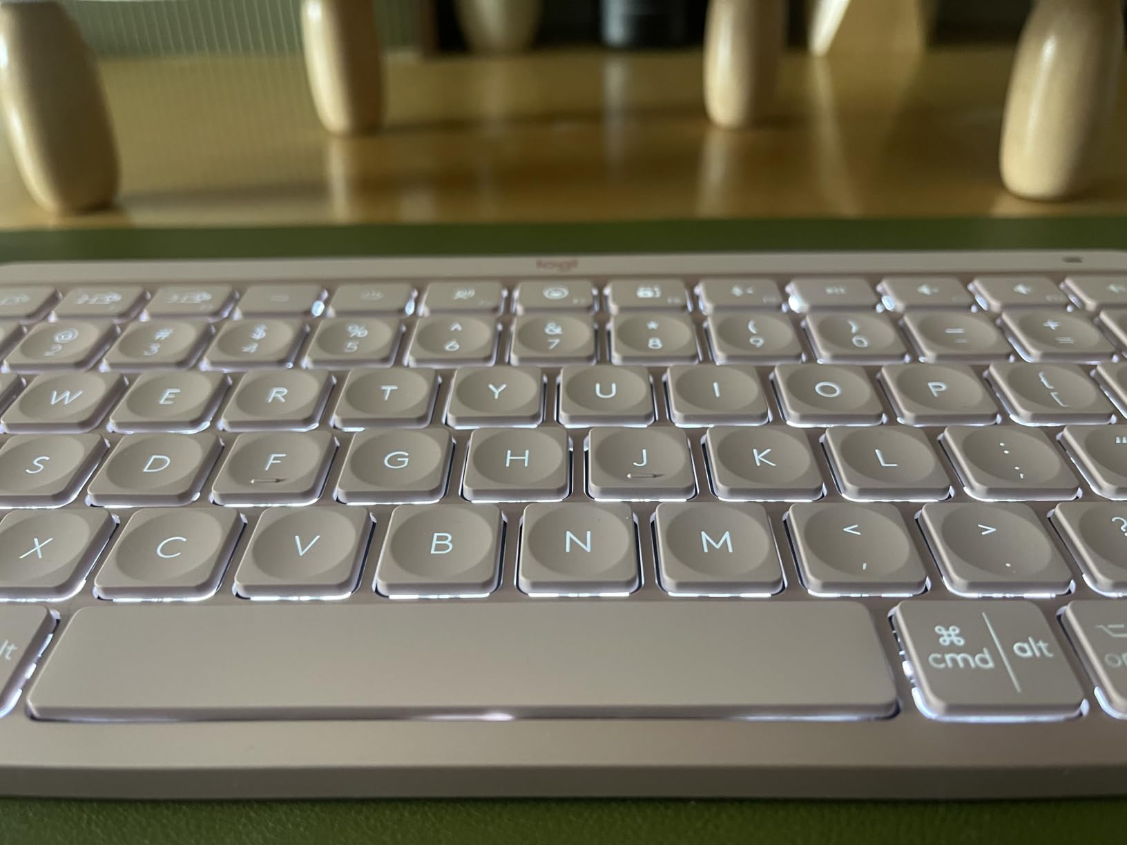 Logitech MX Keys Mini Minimalist Wireless Illuminated Keyboard - Graphite customer photo 2