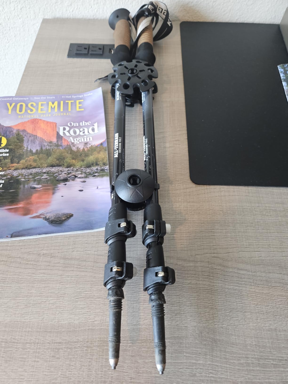 KINGGEAR Trekking Poles 7075 Aluminum Lightweight Hiking Sticks customer photo 1