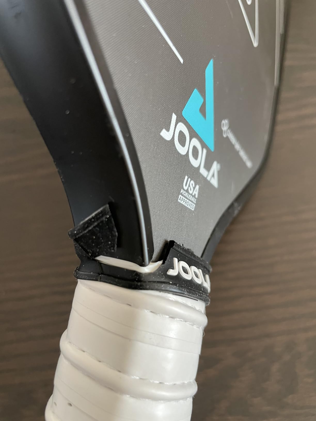 JOOLA Vision Pickleball Paddle with Textured Carbon Grip Surface Technology for Maximum Spin and Control with Added Power - Polypropylene Honeycomb Core Pickleball Racket 16mm customer photo 1