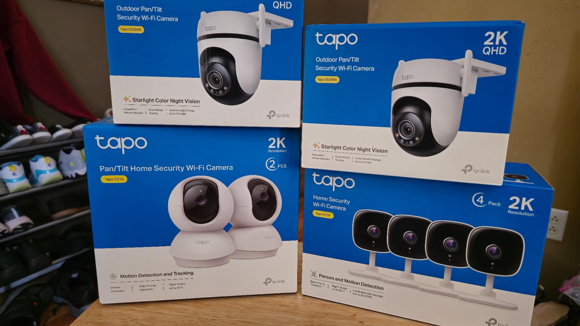 Tapo 2K Indoor Security Camera, Baby Monitor, Dog Camera, Wired, C110P2 | Motion Detection, 2-Way Audio Siren, Night Vision, Cloud & SD Card Storage (Up to 512GB), Works w/Alexa & Google Assistant customer photo 2