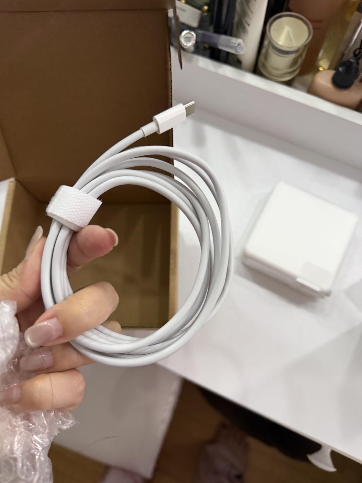 Mac Book Pro Charger - 118W USB C Charger Fast Charger Compatible with MacBook Pro/Air, M1 M2 M3 M4 M5, iPad Pro, Samsung Galaxy and More, Include Charge Cable customer photo 2