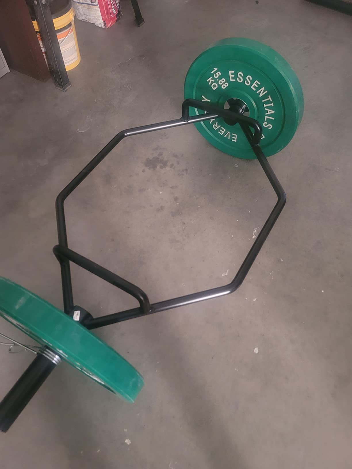 CAP Olympic Trap Bar | Heavy-Duty Hex Shrug & Deadlift Weight Bar customer photo 1