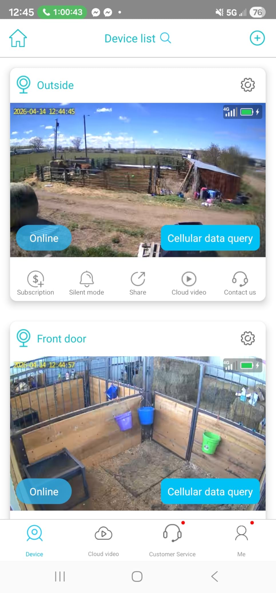 Ebitcam 4G LTE Cellular Security Camera Includes SIM Card (Support Verizon/AT&T/T-Mobile), 2K Solar Outdoor Cam Wireless Without WiFi Needed, 360° Live View, Color Night Vision customer photo 1