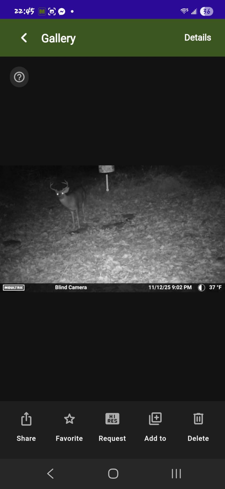 Moultrie Edge Cellular Trail Camera - 33MP, Built-in Memory | Scout from Anywhere, HD photos via Mobile app, 33MP, HD video, multi-carrier, built-in memory, cloud storage customer photo 1