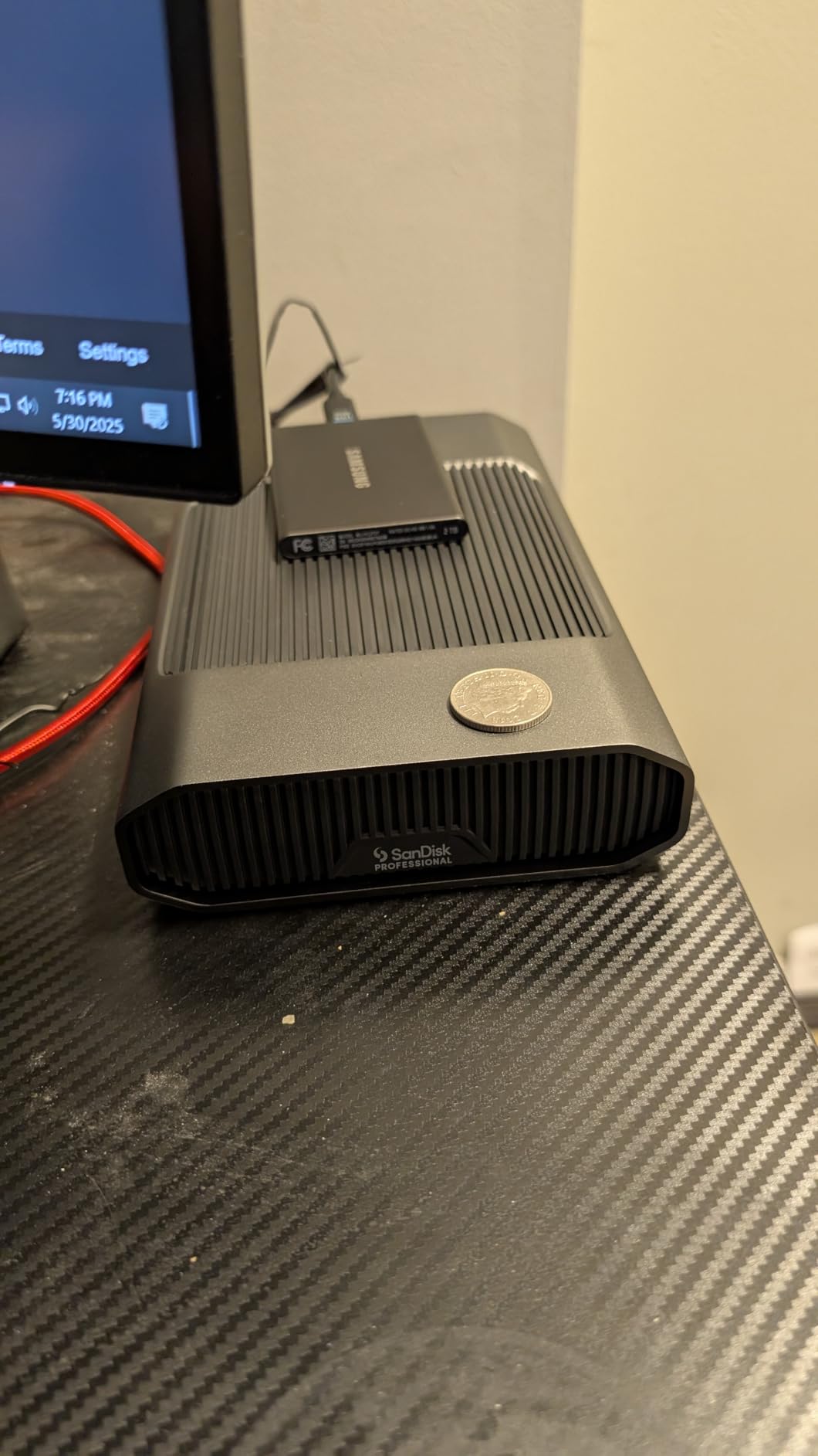 Sandisk Professional 12Tb G Drive Desktop HDD | 7200RPM customer photo 2