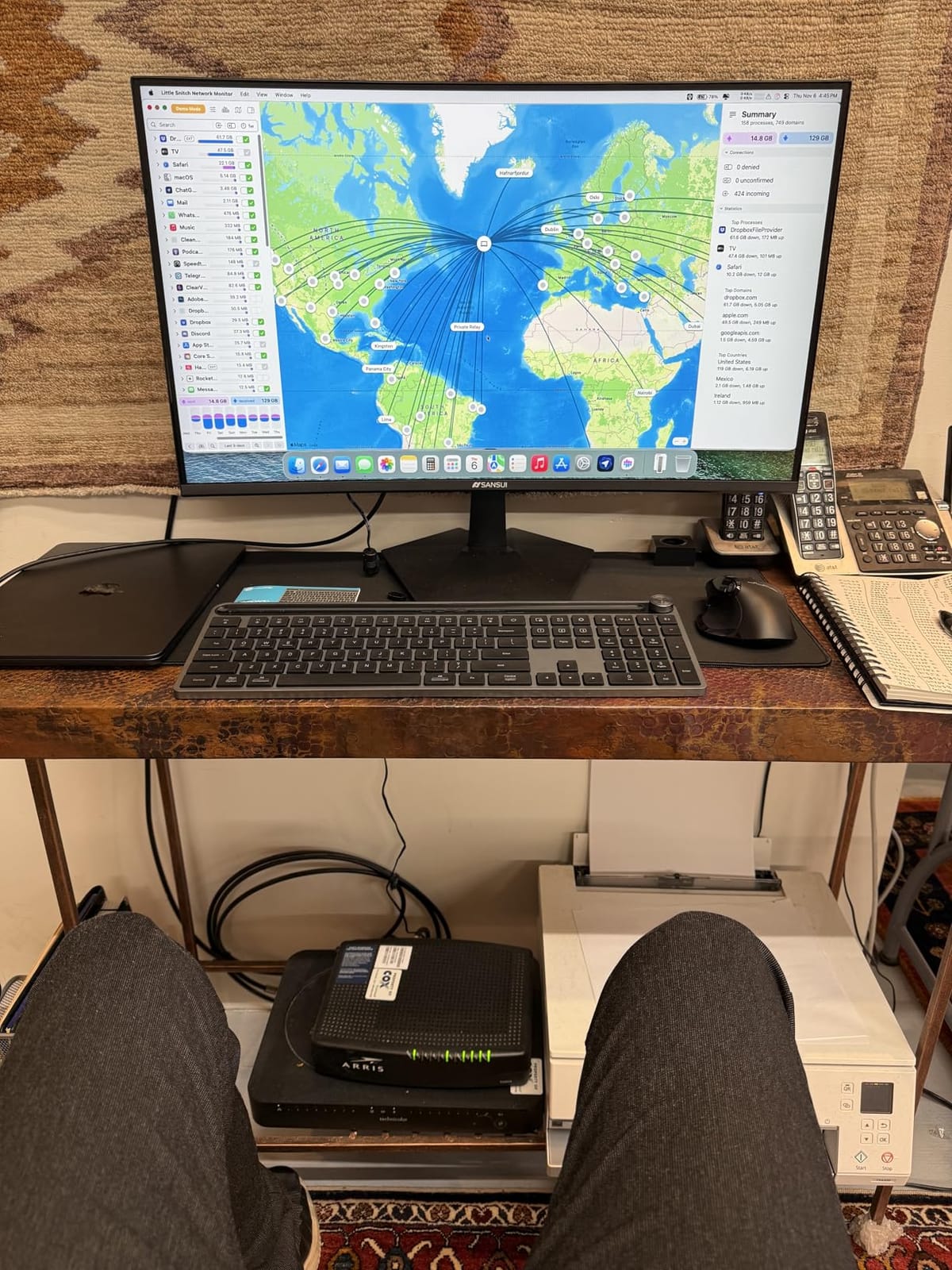JLab Epic Wireless Keyboard, Bluetooth 5.2, USB Dongle, Multi-Device, Backlit, 108 Keys, Black customer photo 2
