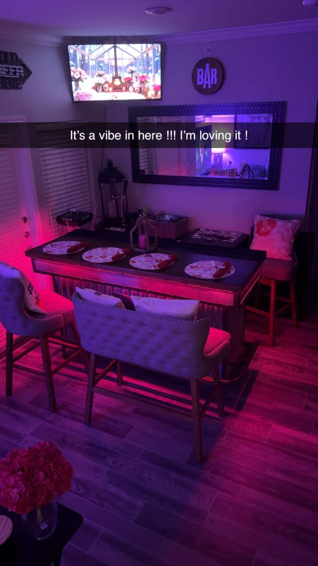 maylit 8 PCS 3.3FT Smart RGB Under Cabinet Lights Kit | Works with Alexa & Google Assistant, App Remote Control, Music Sync, Timer, Dimmable customer photo 2