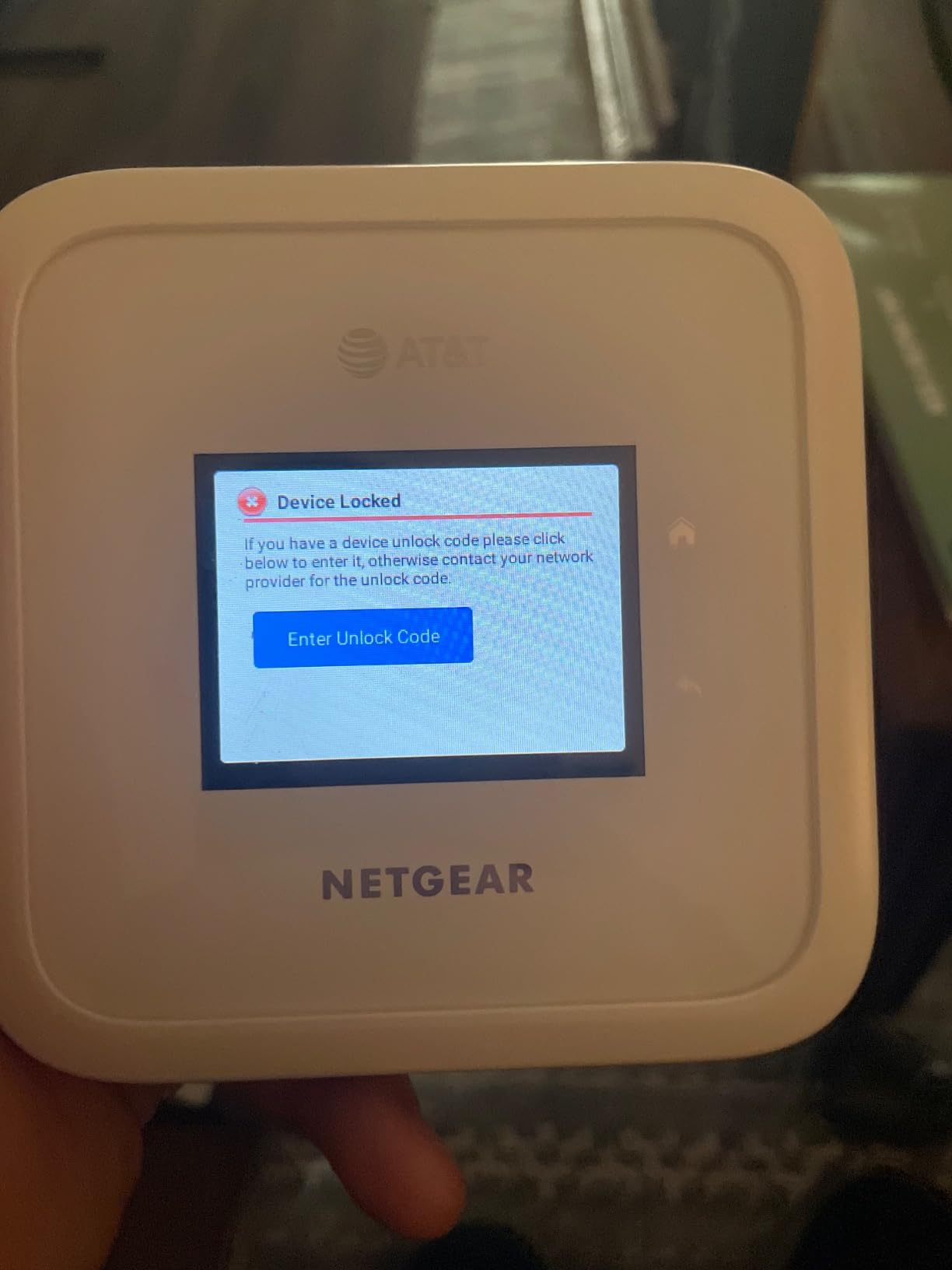 NETGEAR Nighthawk M6 5G WiFi 6 Mobile Hotspot Router (MR6110) - Blazing Fast Wireless Hotspot Router, Unlocked, Certified with AT&T - White (Renewed) customer photo 2