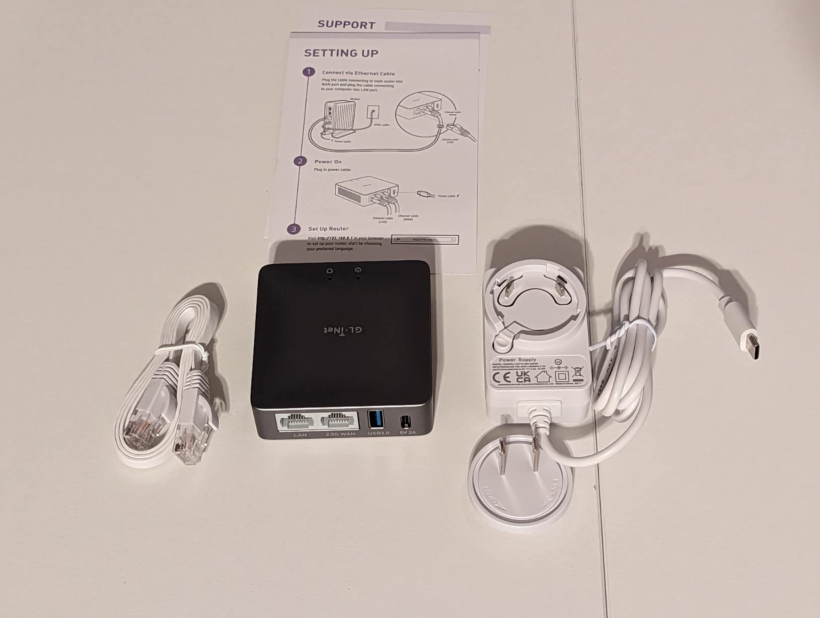 GL.iNet GL-MT2500A Brume 2 Wired VPN Security Gateway 2.5G WAN customer photo 1