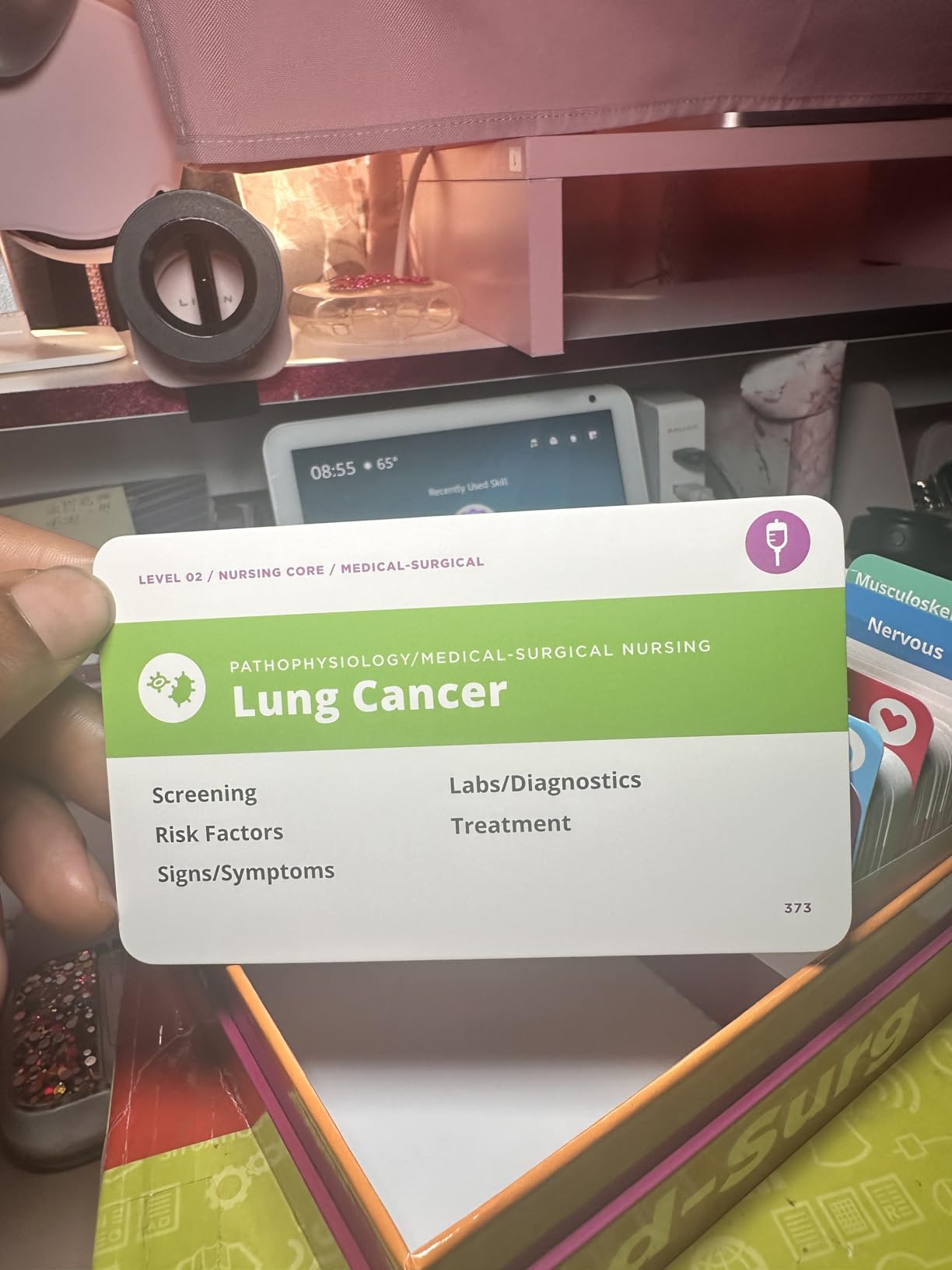 Med-Surg Flash Cards - No Fluff - Only Essential Info for Nursing School - 2026-2027 NCLEX ATI HESI Review LPN RN Flash Cards (409 Cards) customer photo 2