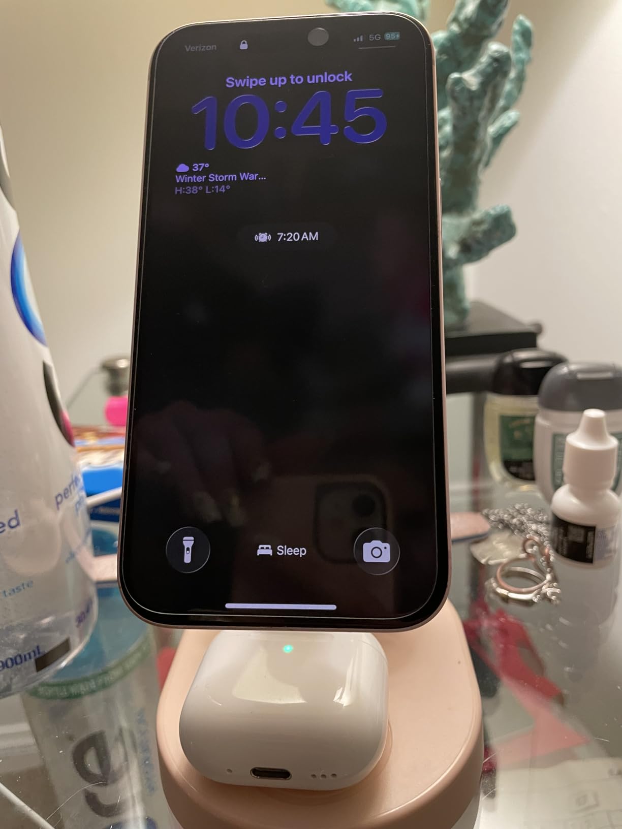 Mag-Safe Charger 3 in 1 Charging Station for iPhone Apple Watch AirPods customer photo 2