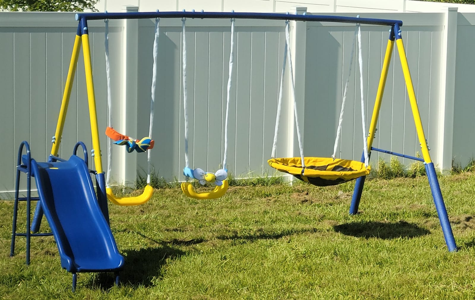 Sportspower Super Saucer Metal Swing Set: 2 Swings customer photo 1