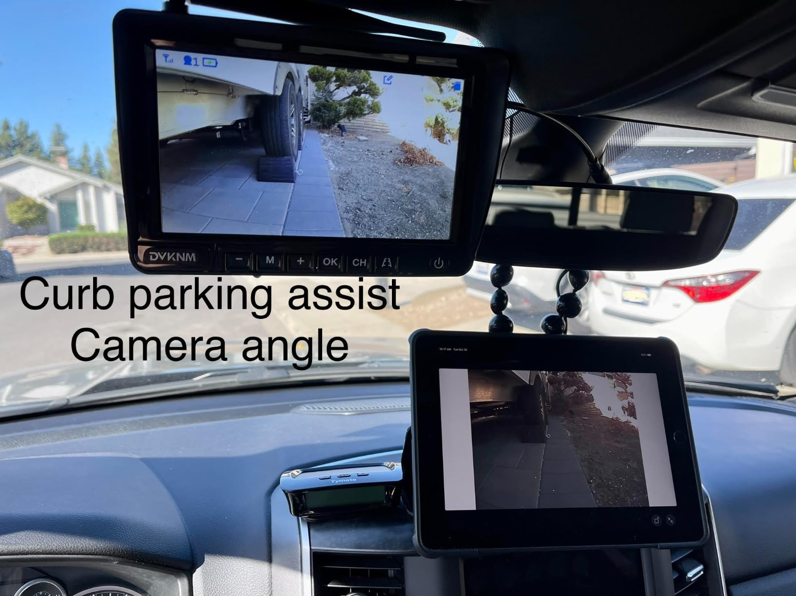 Magnetic Solar Wireless Backup Camera with 7