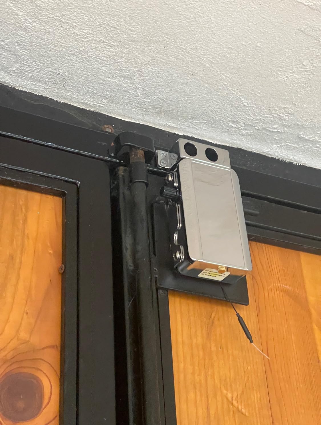 Electronic Deadbolt Anti-Theft Smart Hidden Door Lock with Remote Control and Smartphone App Access customer photo 1