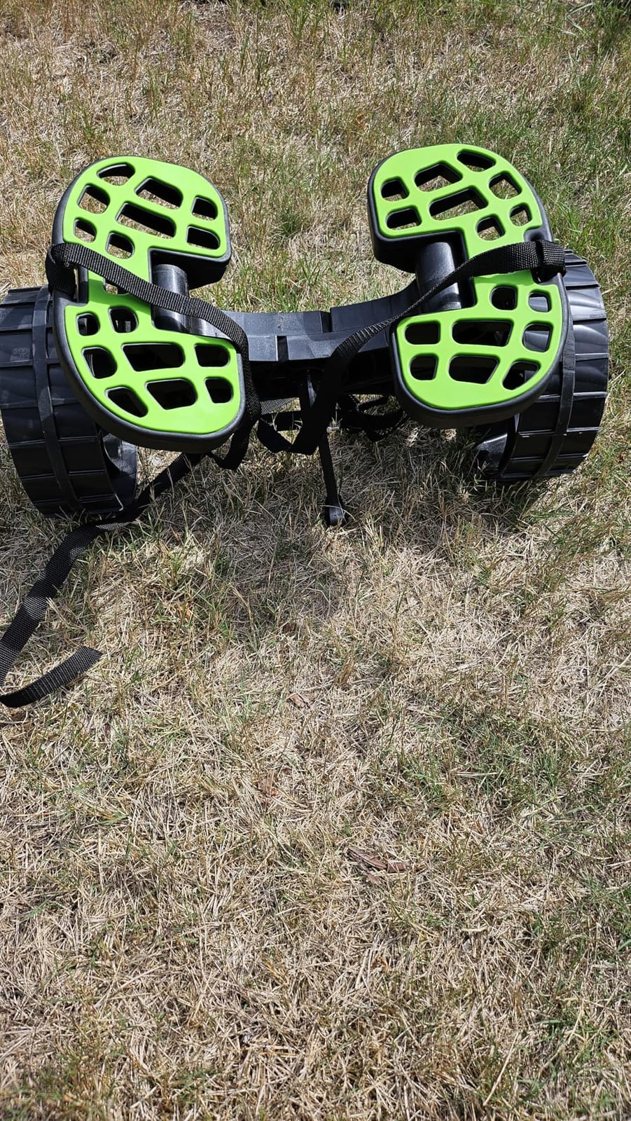 Ulticor Kayak Cart, Puncture-Free Wheels Assembles and Disassembles Within Seconds – Easy to Store – No Tools Required – All-Terrain Durable Kayak and Canoe Cart with Adjustable Straps (Green - Black) customer photo 2