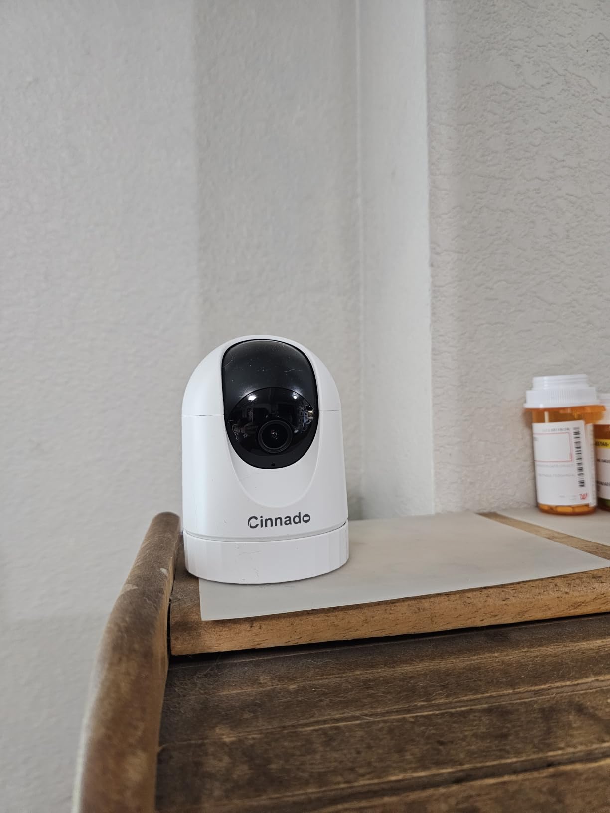 Cinnado 2K Home Security Cameras Indoor with 2.4GHz Wi-Fi & Siren, D1 4Pack | 360° Auto Tracking for Pets/Nanny/Baby/Dog, 2-Way Audio, 24/7 SD Card Storage, Cloud Storage, Works with Alexa & Google Home customer photo 2