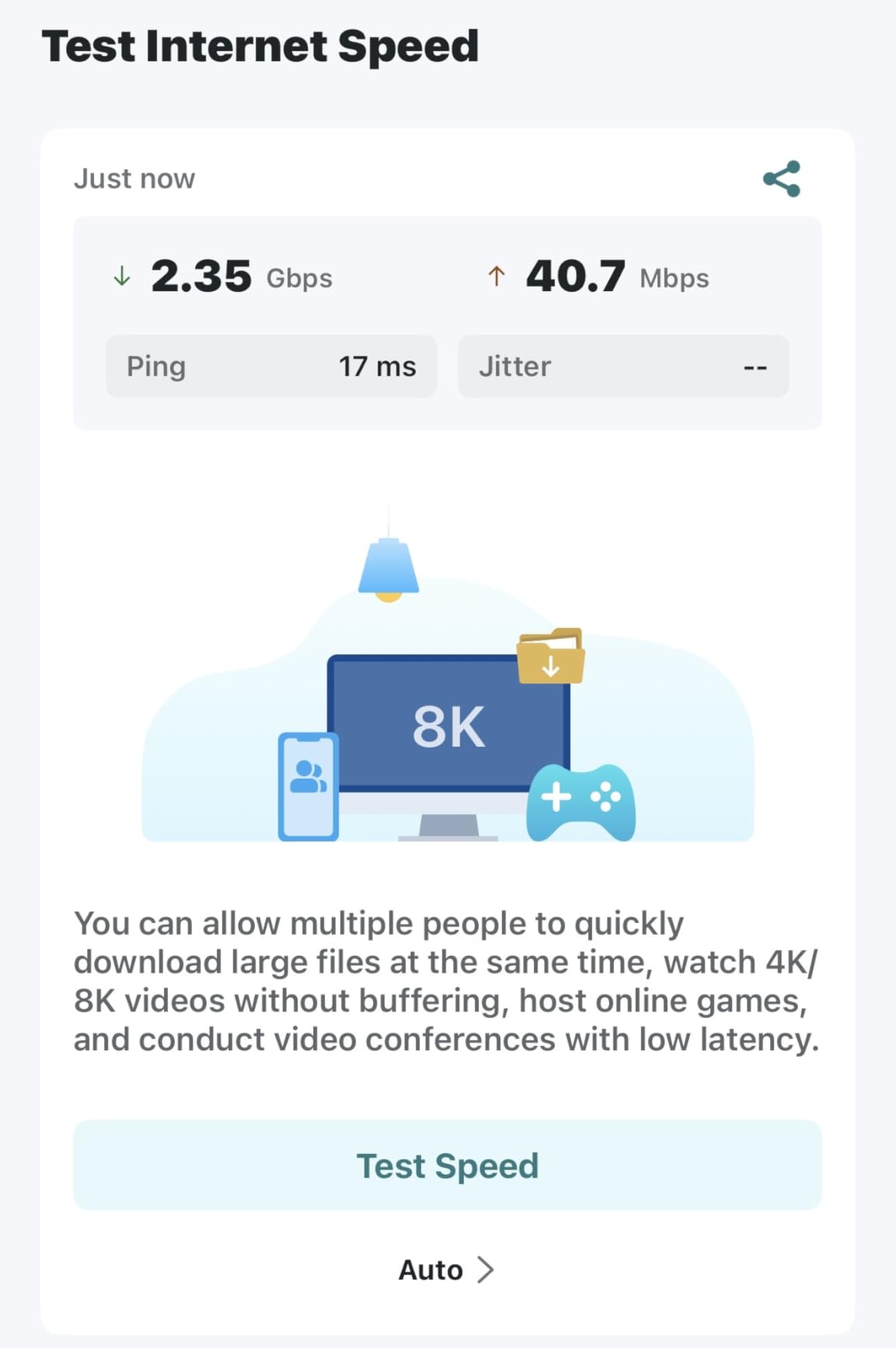 ARRIS Surfboard G54 DOCSIS 3.1 Multi-Gig Modem & Wi-Fi 7 Router | BE18000 | Supports plans up to 10 Gbps; quad-band Wi-Fi 7 covers 5,000 sq ft; 10 GbE + four 1 GbE ports; Xfinity, Cox, Spectrum. customer photo 2