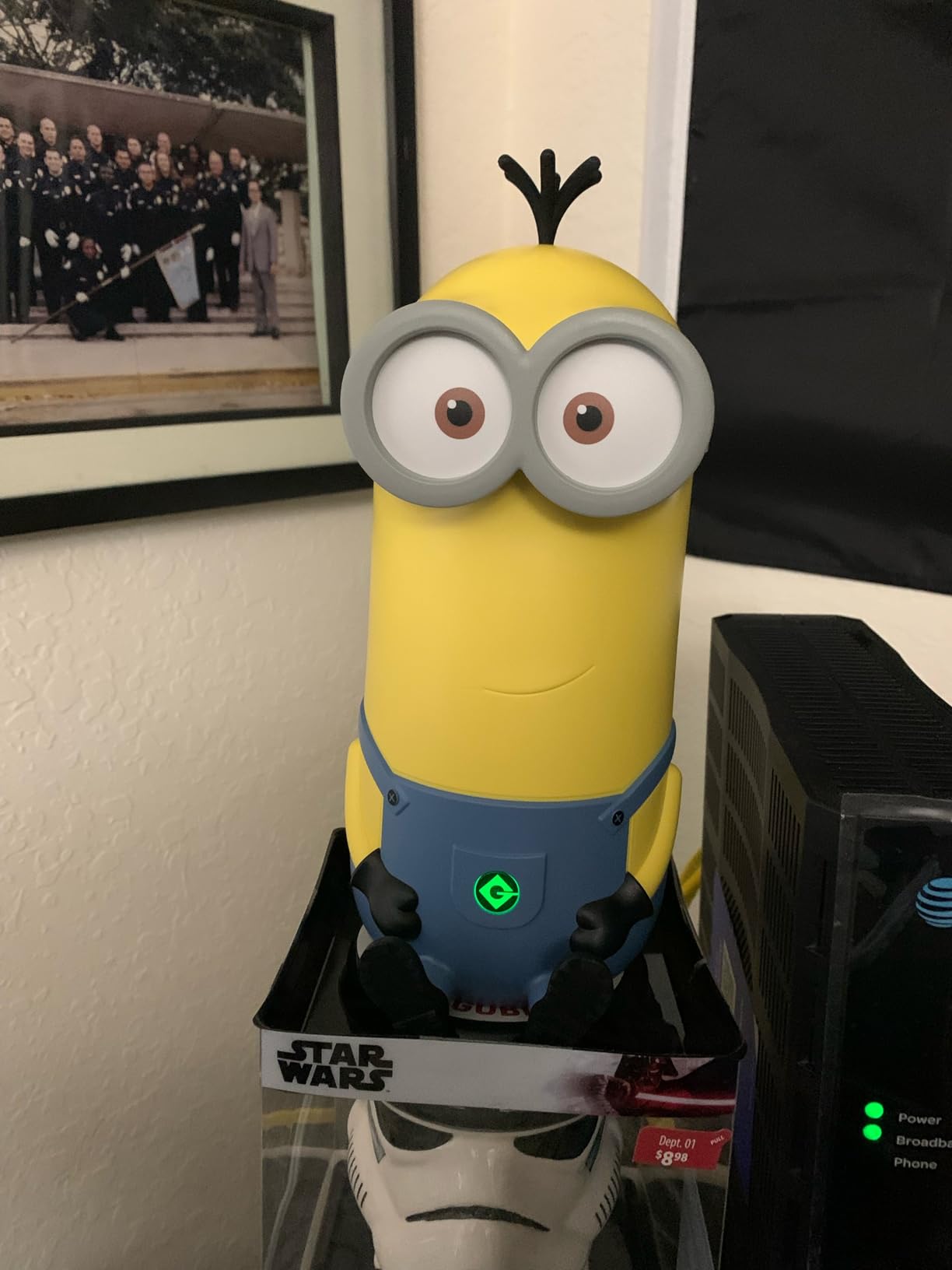 Davolink Minions WiFi 6E Router, AXE5400 Tri-Band 2.4GHz, 5GHz & 6GHz, 2.5GbE WAN, Wireless PCVR and Gaming, Mesh System, WiFi Extender, WPA3, Gigabit LAN (Kevin) customer photo 1