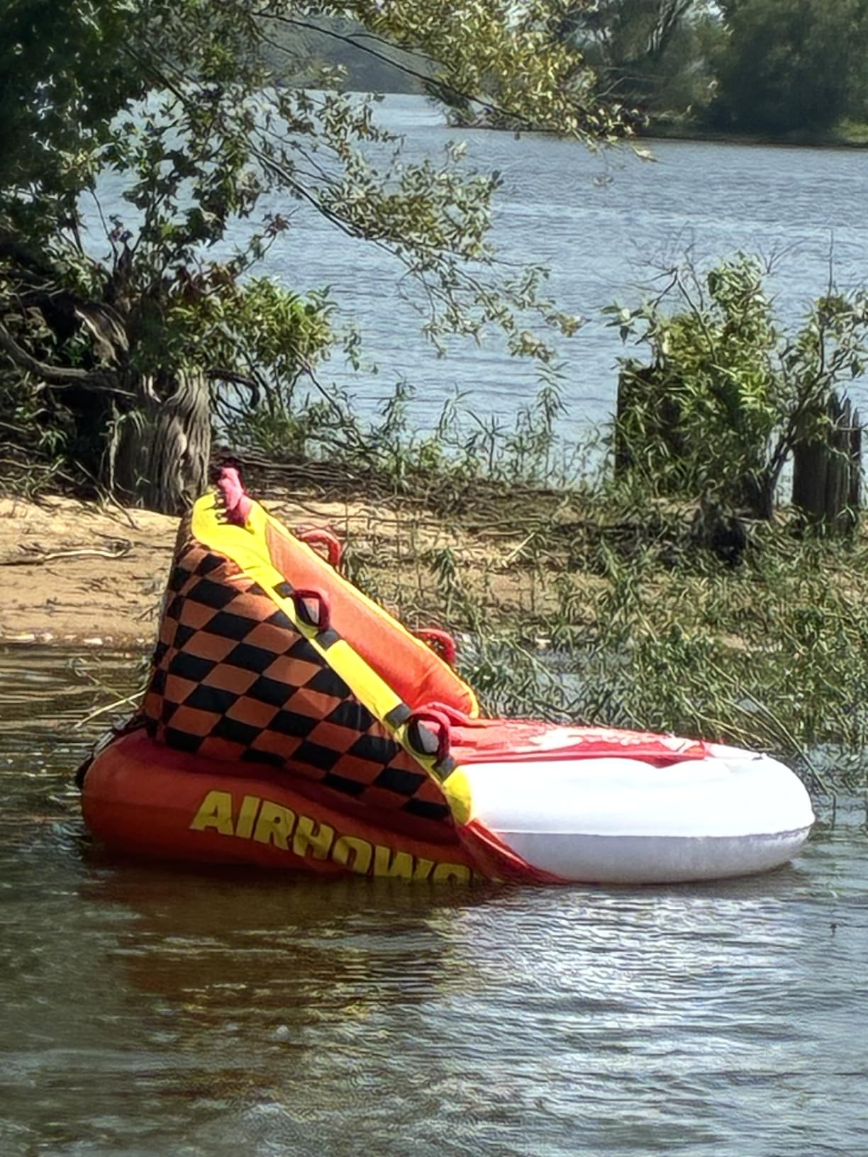 Super Sofa Towable Tubes for Boating 1-4 Person,Tubes for Boats,Inflatable Pull Boats/Boat Tube/Water Tube,Front&Back Tow Points with Heavy-Duty Thick Nylon Cover for Water Sports customer photo 2