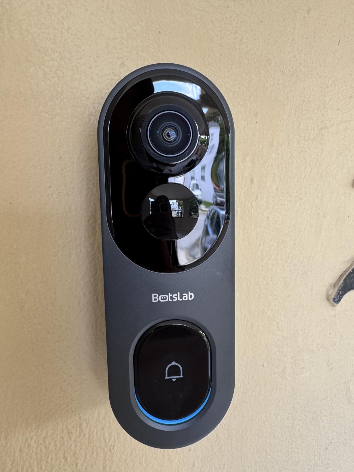 BOTSLAB 5MP Doorbell Camera Wireless, 180° Head-to-Toe View, 32GB SD Card customer photo 1