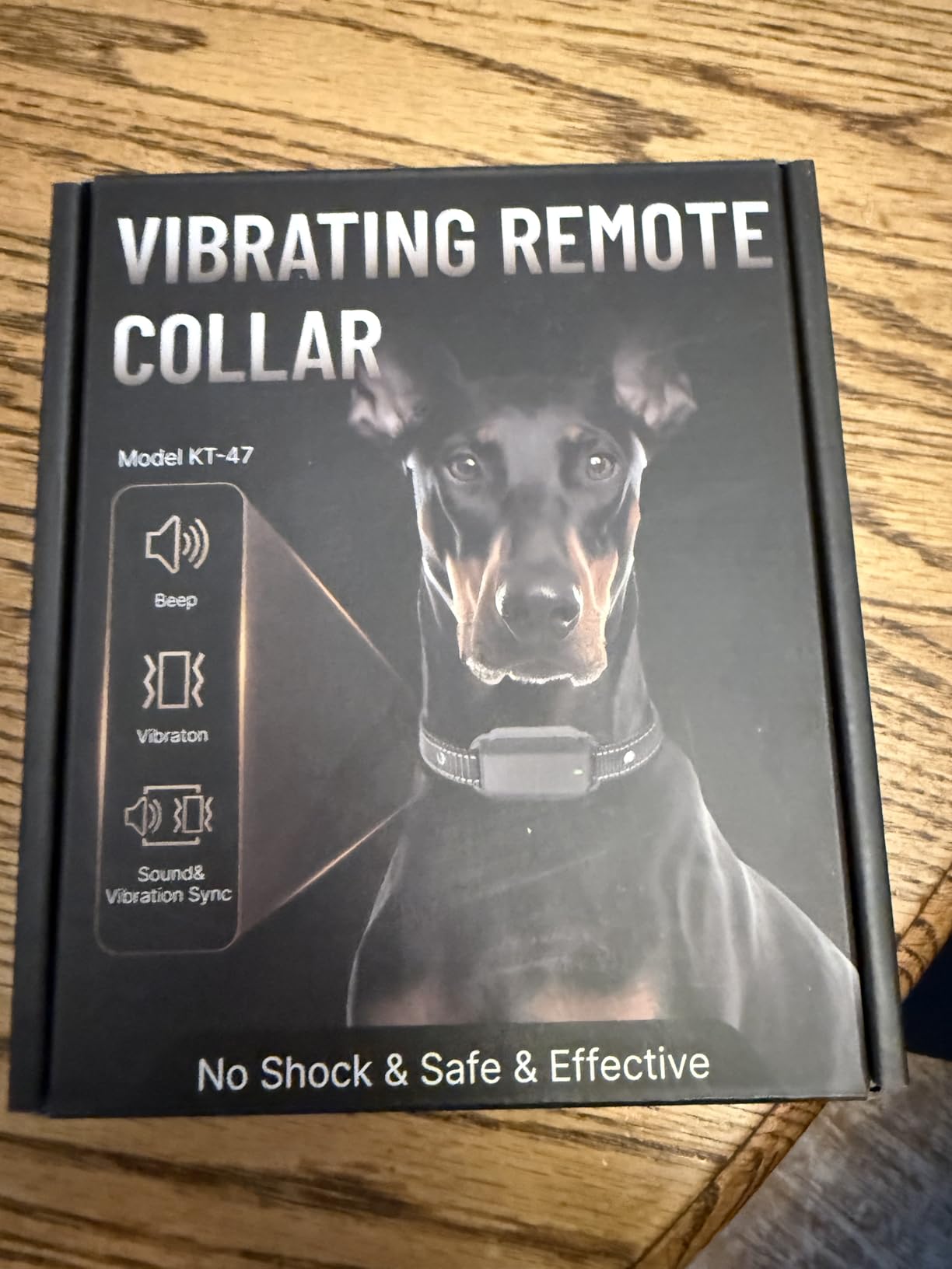 No Shock Dog Training Collar with Remote 3300FT, Dog Vibration Collar with Controller Beep and Vibrate Only, Safe Lock Waterproof Rechargeable Vibrating Collars for Dogs(15-120 lbs)-No Prongs customer photo 1