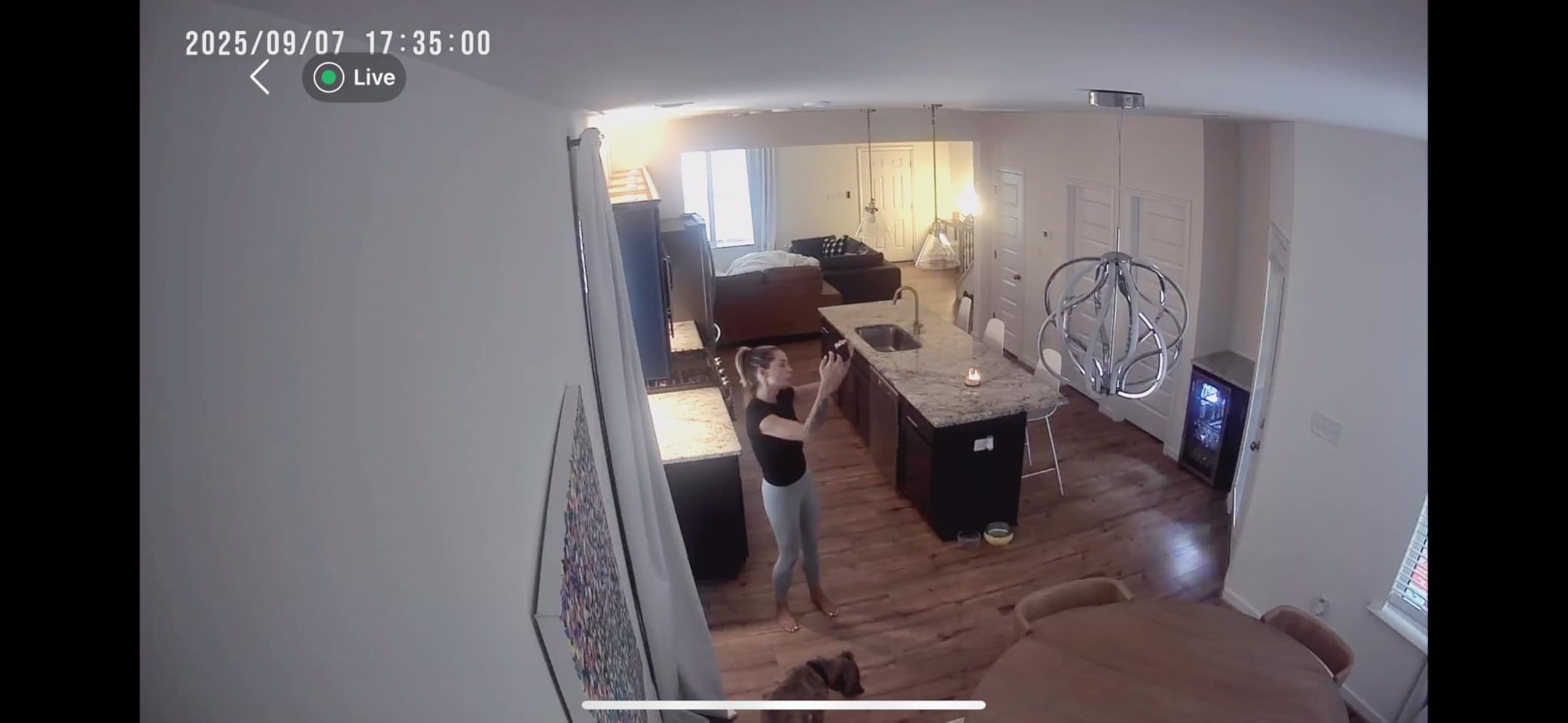2K Magnetic Security Camera Indoor Wireless: Clear Pictures and Videos | Easy to Install with Strong Magnetic Base, Easy App Setup, AI Motion Detection customer photo 2