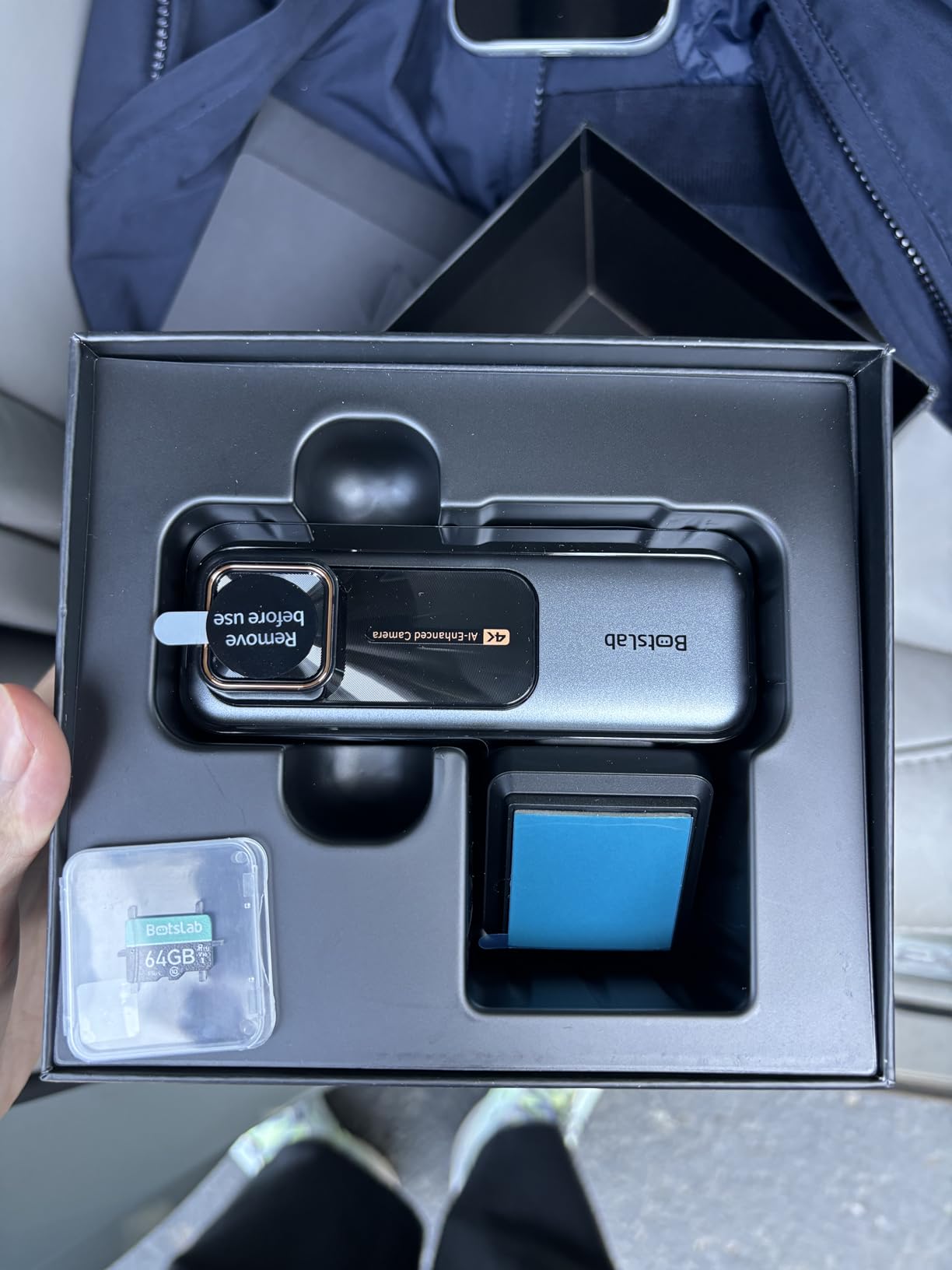 BOTSLAB G980H 4K STARVIS Dash Cam Front and Rear, No SD Card[2026 Upgraded] | 5.8GHz WiFi, Superior WDR Night Vision, 24H Parking Mode, ADAS, App Control, Built-in GPS, Loop Recording, Supercapacitor customer photo 2