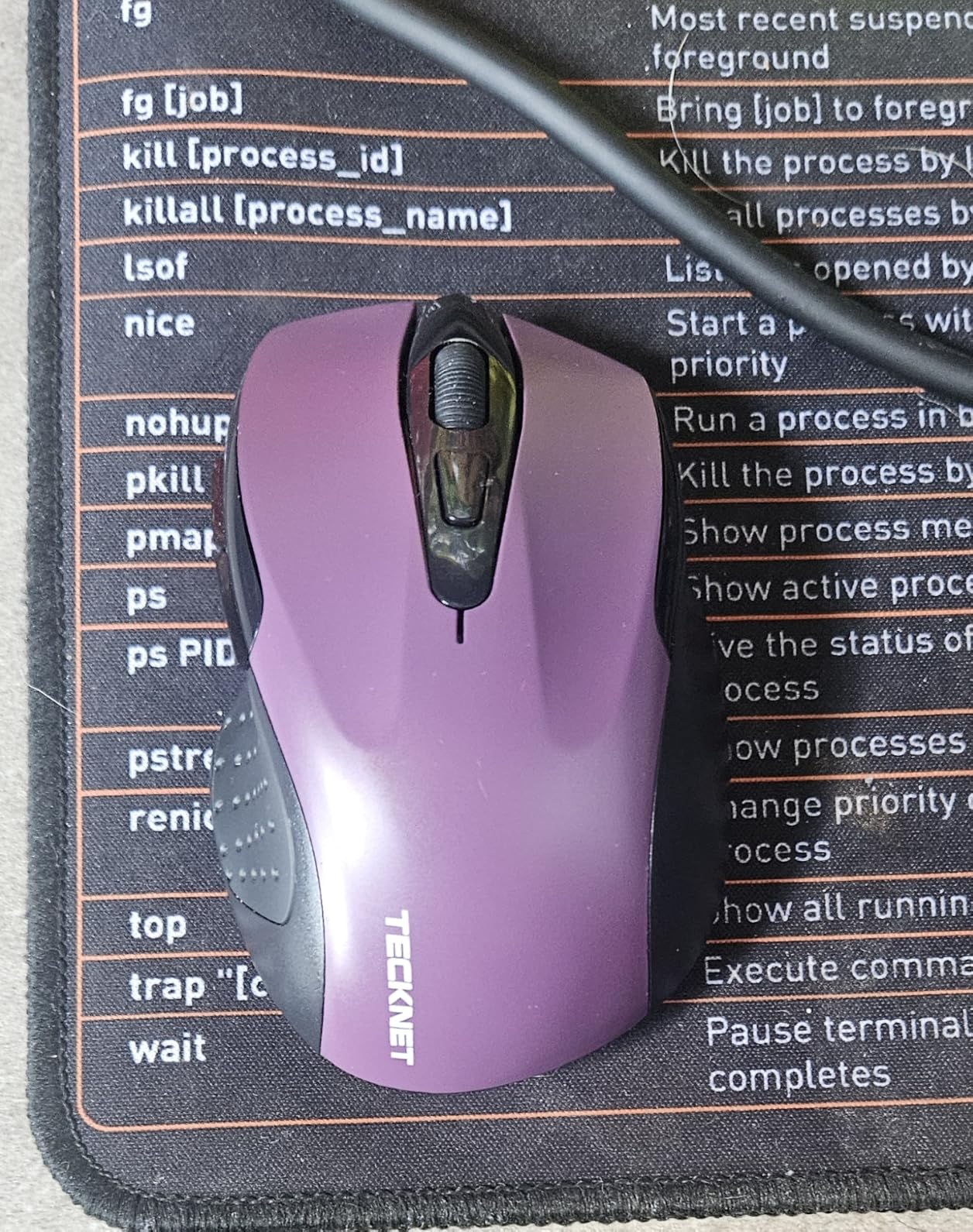 TECKNET Wireless Mouse, 2.4G Ergonomic Computer Mouse, 2600 DPI, Black customer photo 1