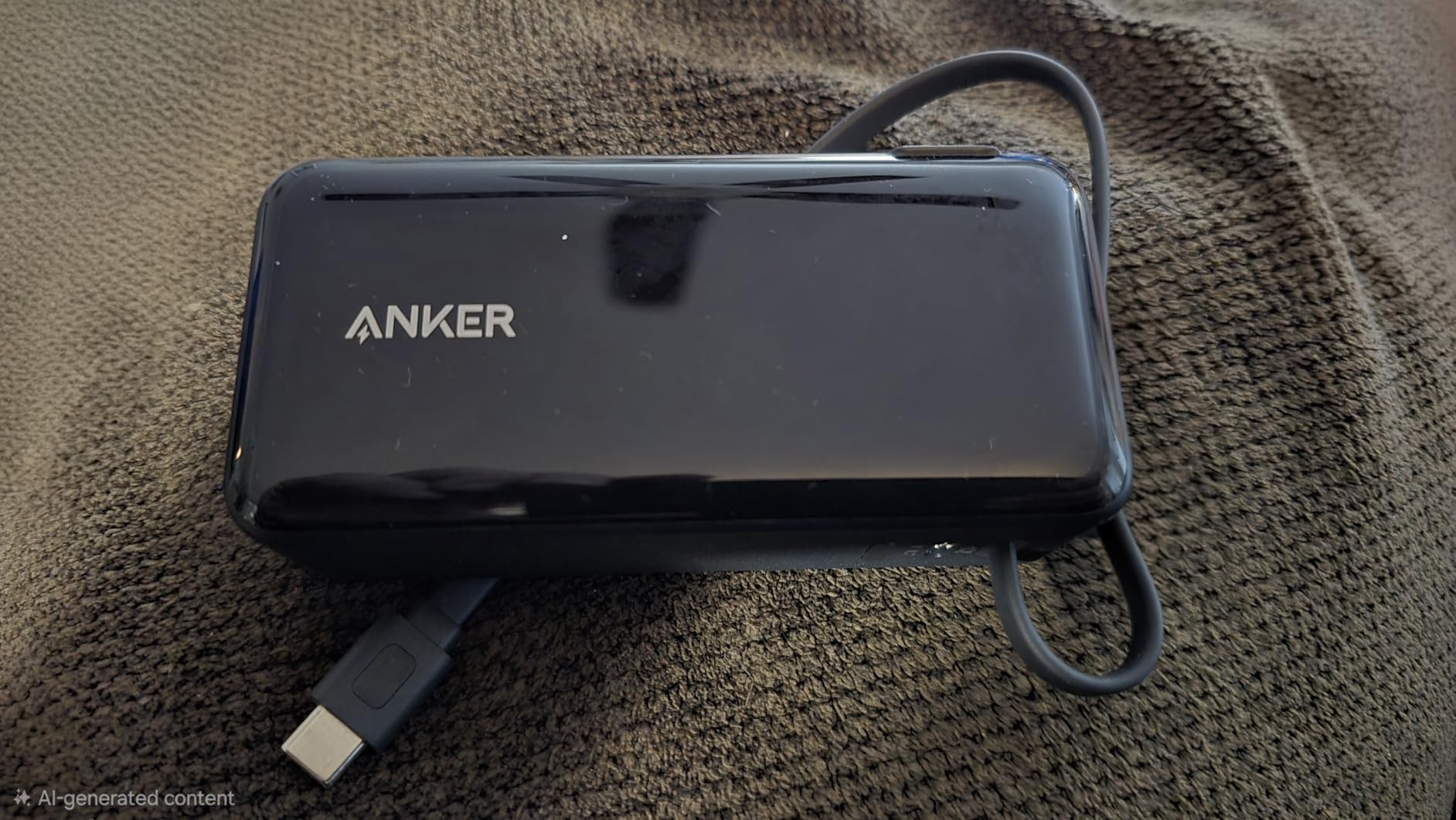 Anker Nano 3-in-1 Portable Charger, 10,000mAh 30W Travel Power Bank | Battery Pack with Built-In USB-C Cable and Foldable Wall Plug, for iPhone 17 / 16 / 15 Series customer photo 1