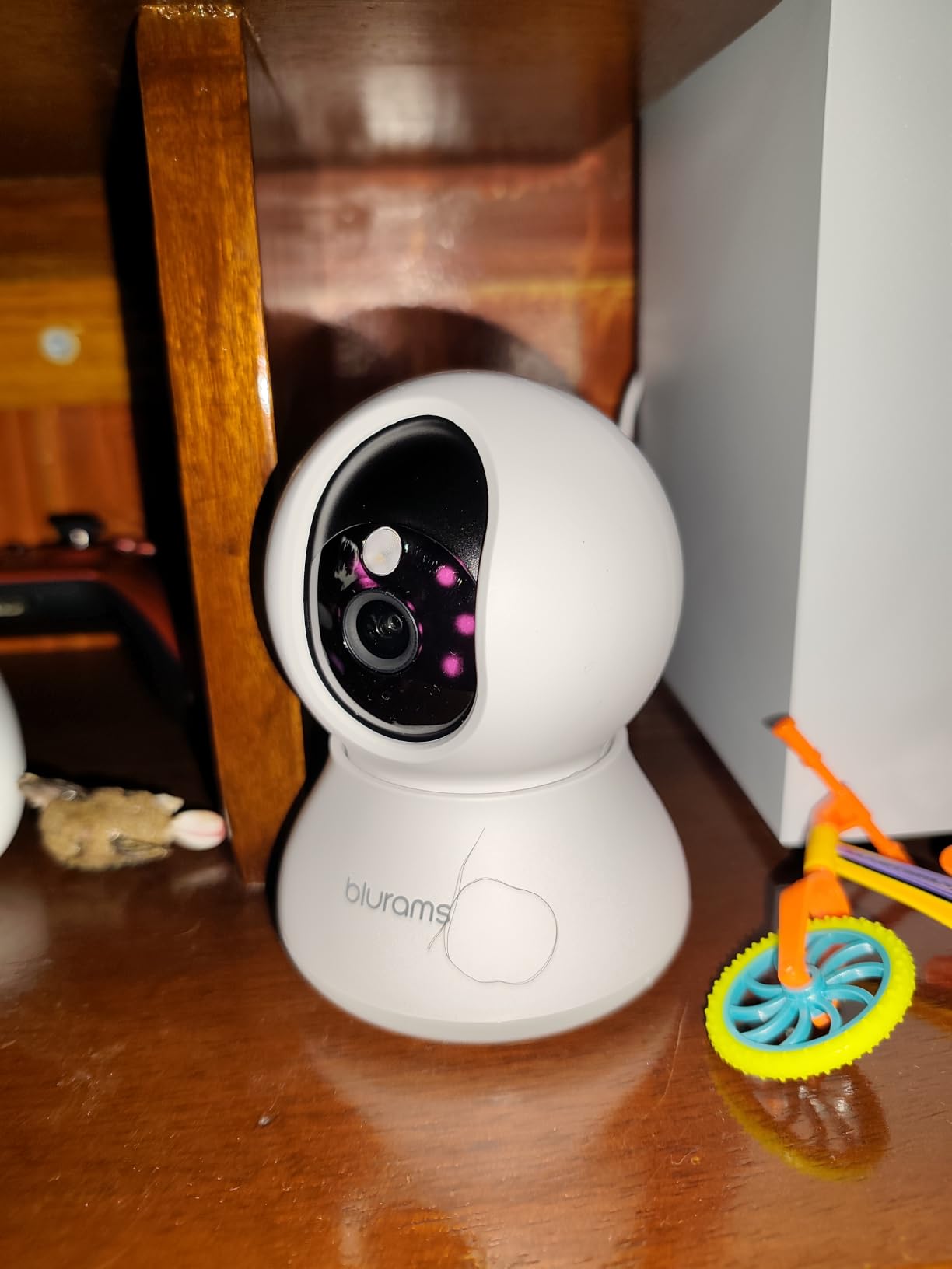 blurams 5G Cameras for Home Security, 360° PTZ Pet/Dog Indoor Camera, 2Pack | 2K, Dual-Band WiFi6, Free Human/Motion/Sound Detection, 2-Way Talk, Night Vision, Works with Alexa & Google Assistant customer photo 1