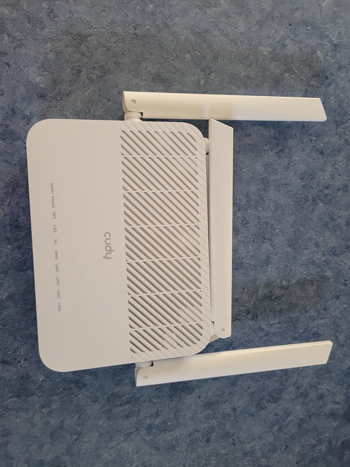 Cudy AX3000 Dual-Band Wi-Fi 6 Router, 4X GbE, VPN Full, OpenWRT, WR3000S | OpenWRT-Ready, 2402+574 Mbps wifi 6, 3 antennas, 1.3 GHz Dual-Core, WG/OVPN/IPsec, 160 MHz, Cable Incl customer photo 2
