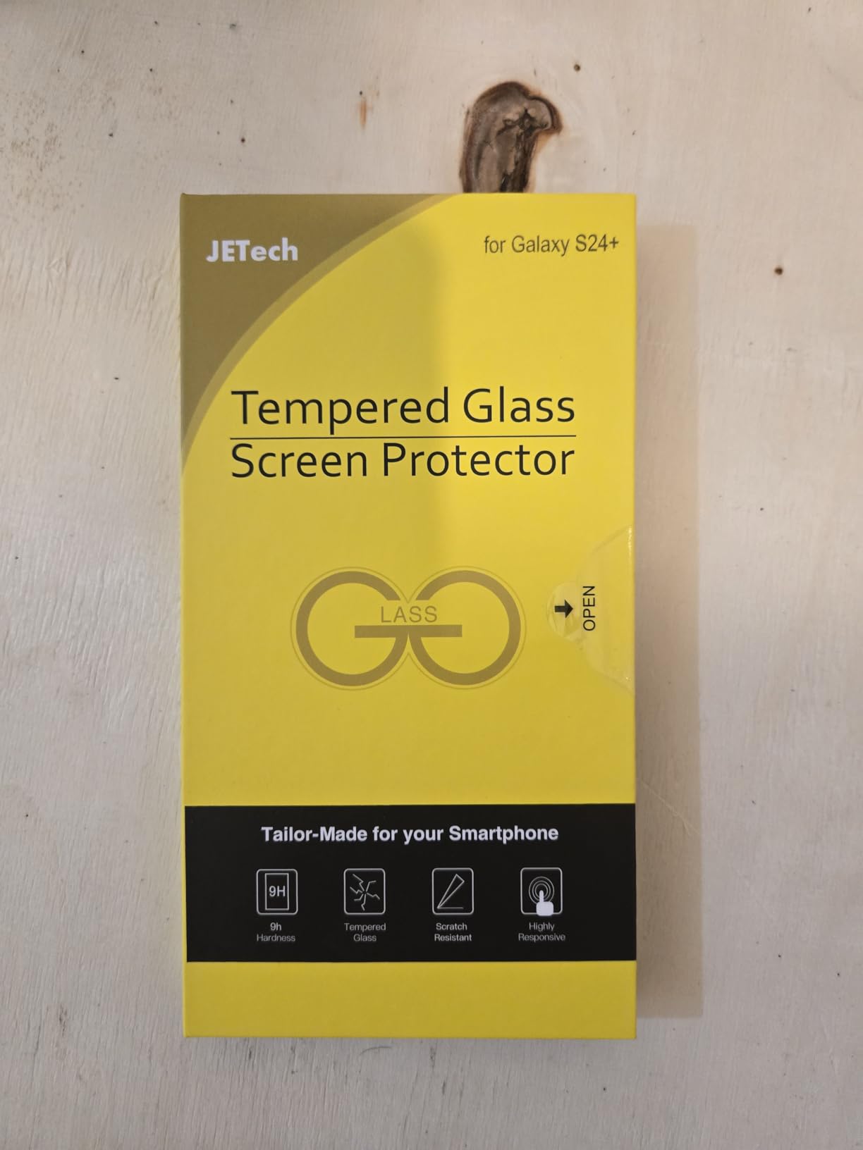 JETech Privacy Screen Protector for Samsung Galaxy S24 Ultra, 2-Pack customer photo 1