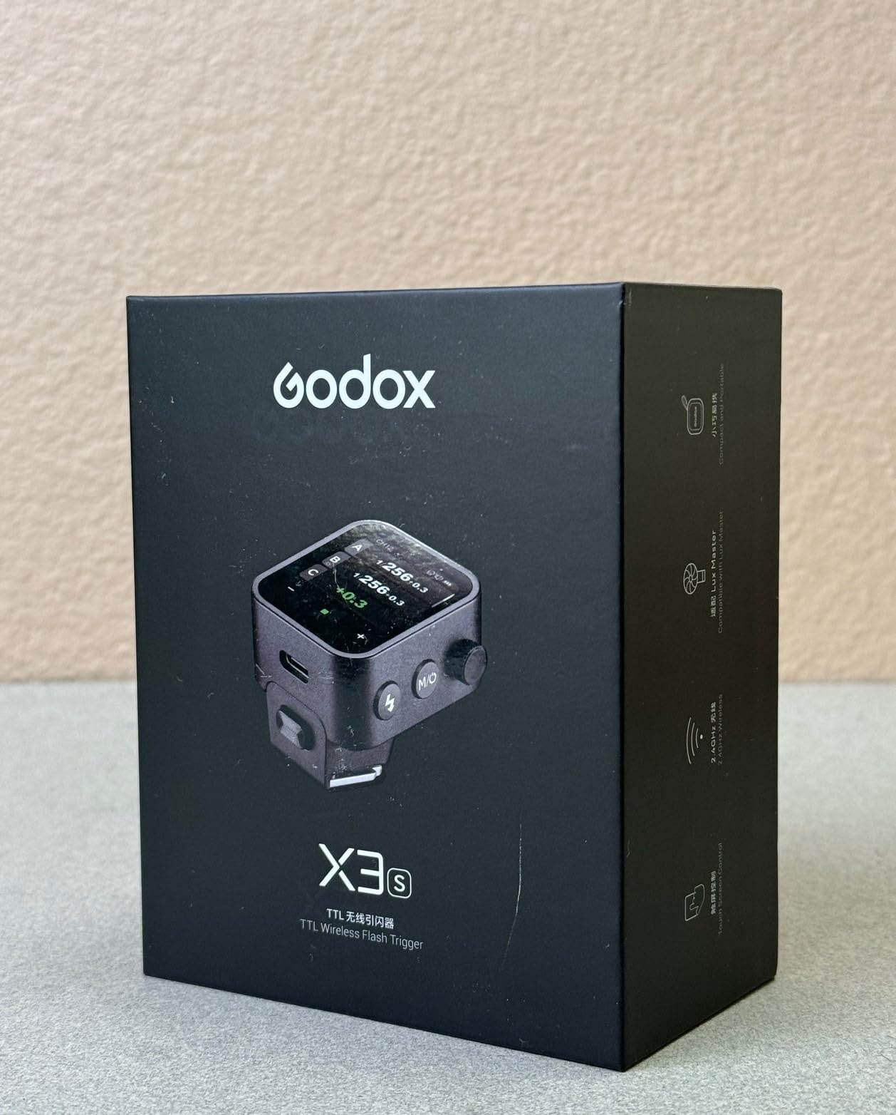 Godox X3C X3 C X3-C TTL Wireless Flash Trigger Compatible for Canon Camera, OLED Touchscreen Flash Transmitter, Built-in Lithium Battery+Quick Charge (Upgrade Version of X2T-C/Xpro-C/XProII-C) customer photo 1