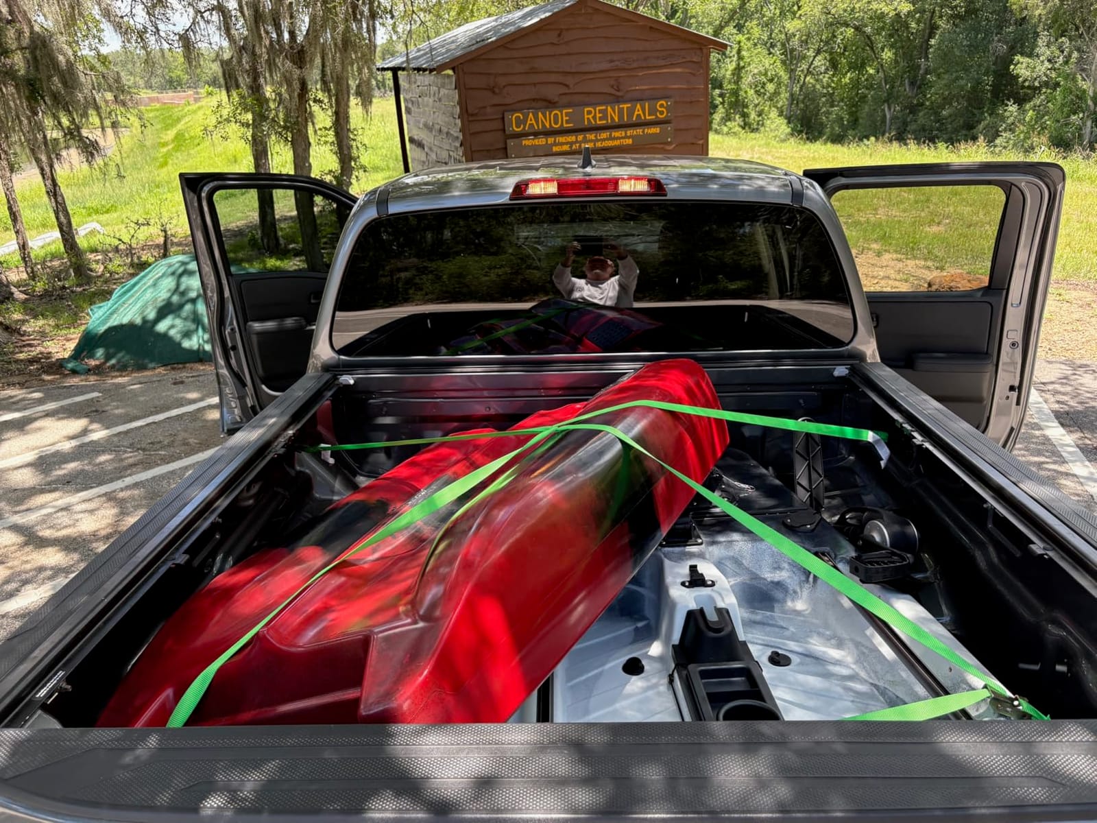 Reel Yaks Raider Modular Fishing Kayak - 9.5ft, 380 lbs Capacity, Red White Black - Pedal Fishing Kayaks for Adults & Youth, Sit on Top, Compact Storage, Lightweight, Easy Transport customer photo 1