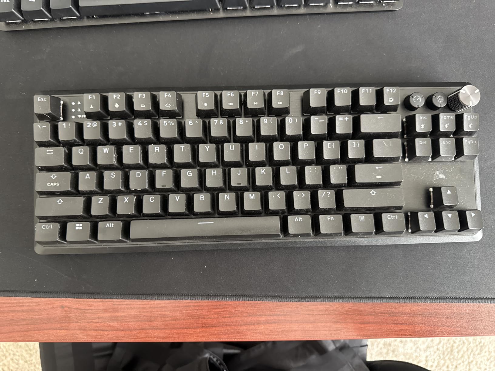 Corsair K70 CORE TKL Wireless RGB Tenkeyless Mechanical Gaming Keyboard – Pre-Lubed MLX Red v2 Linear Switches, SOCD, ABS Double-Shot Keycaps, Sound Dampening, 1000Hz Polling, QWERTY NA – Black customer photo 2