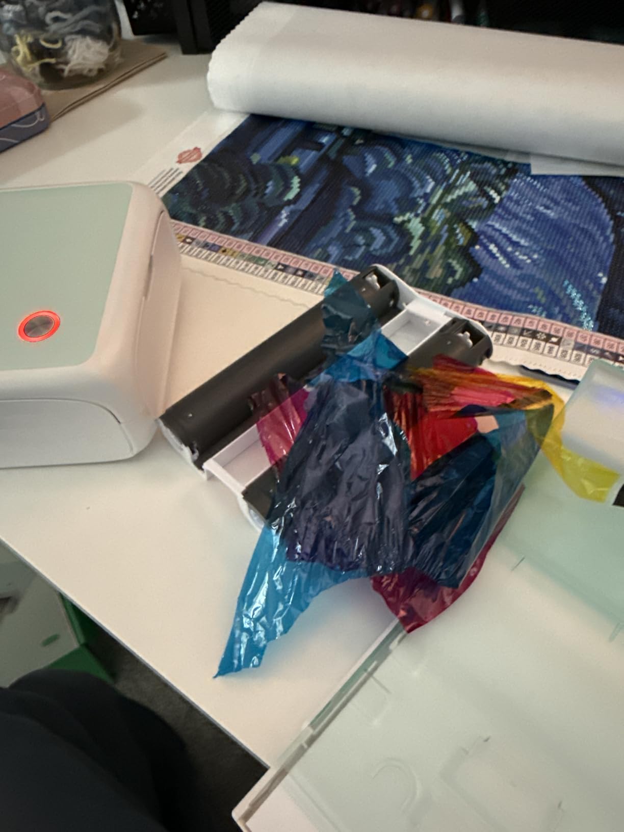 YOTON Photo Printer 4x6, Picture Printer with 54 Sheets & 1 Ink Ribbon | 4PASS Dye-Sublimation; AR Video Printing; Wi-Fi Photo Printing; Gift for Travel & Memories; for iPhone/Android/PC; Green customer photo 1