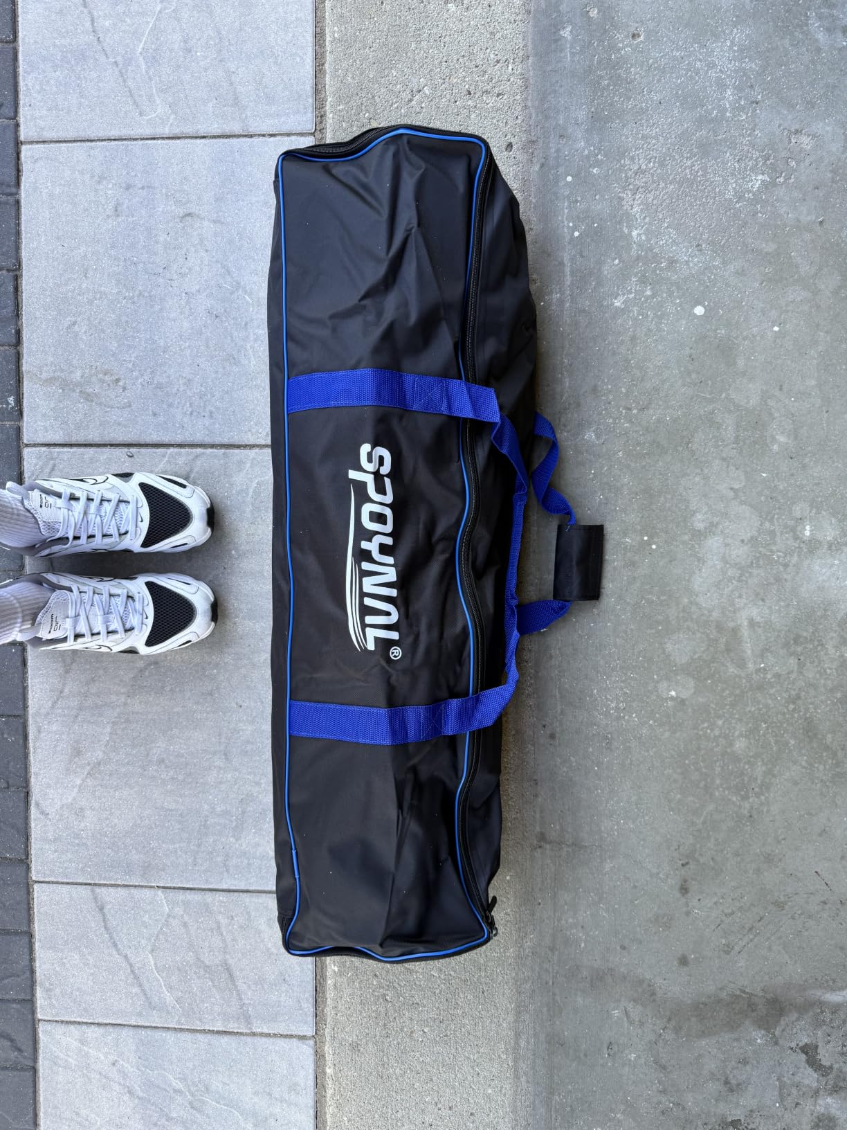 SPOYNAL 32FT Outdoor Portable Volleyball Net Set, Adjustable Height & Winch customer photo 2