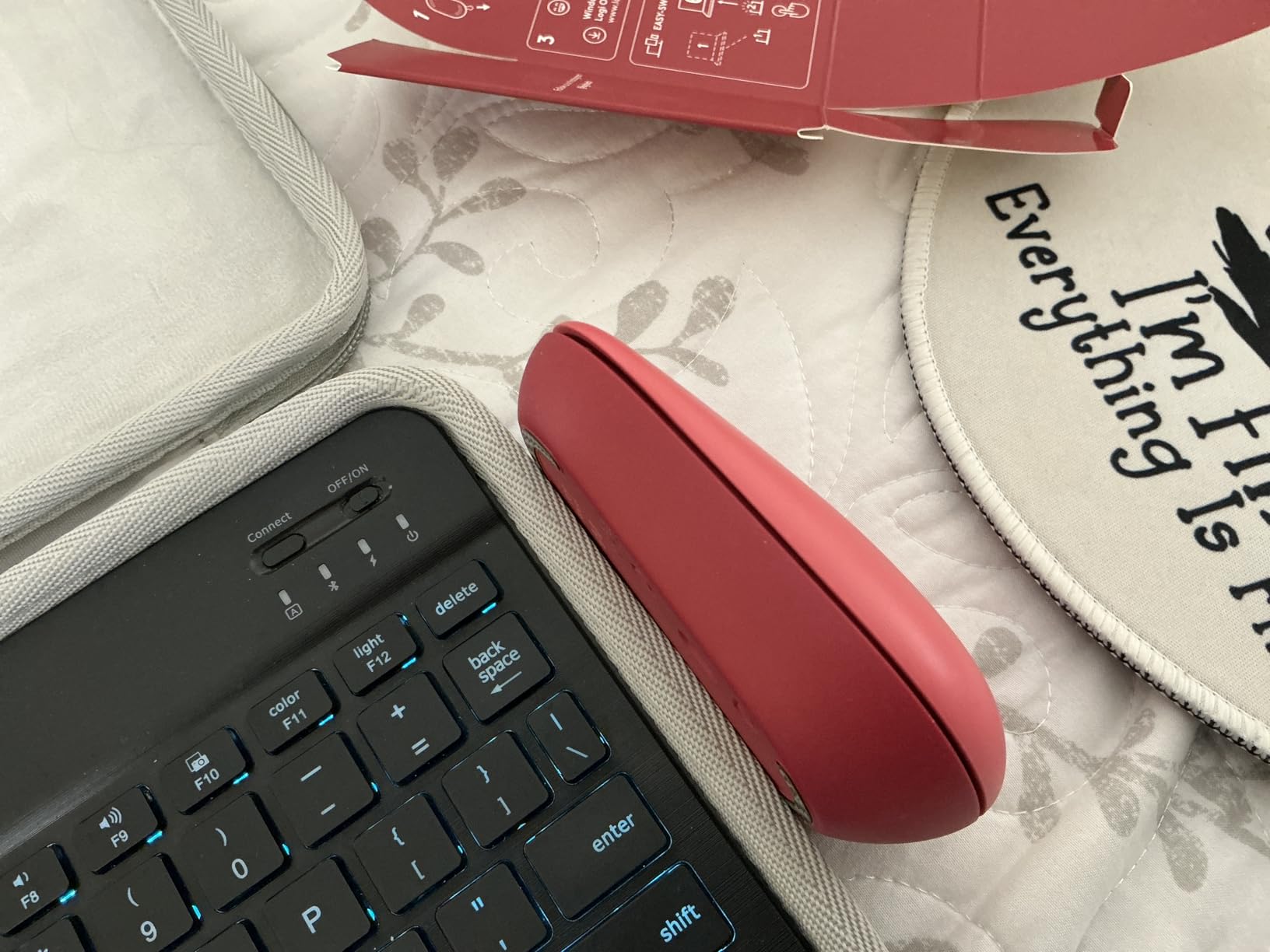 Logitech POP Mouse Compact and Portable Wireless Bluetooth Mouse- Off-White | Programmable buttons, quiet clicks, easy-switch between up to 3 devices, for laptop, tablet, and PC, portable design customer photo 1