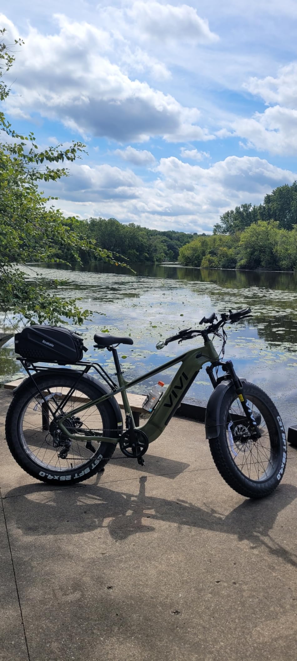 Vivi ACE01 Electric Bike for Adults 26 x 4.0 Fat Tire Ebike1500W Peak Motor customer photo 1