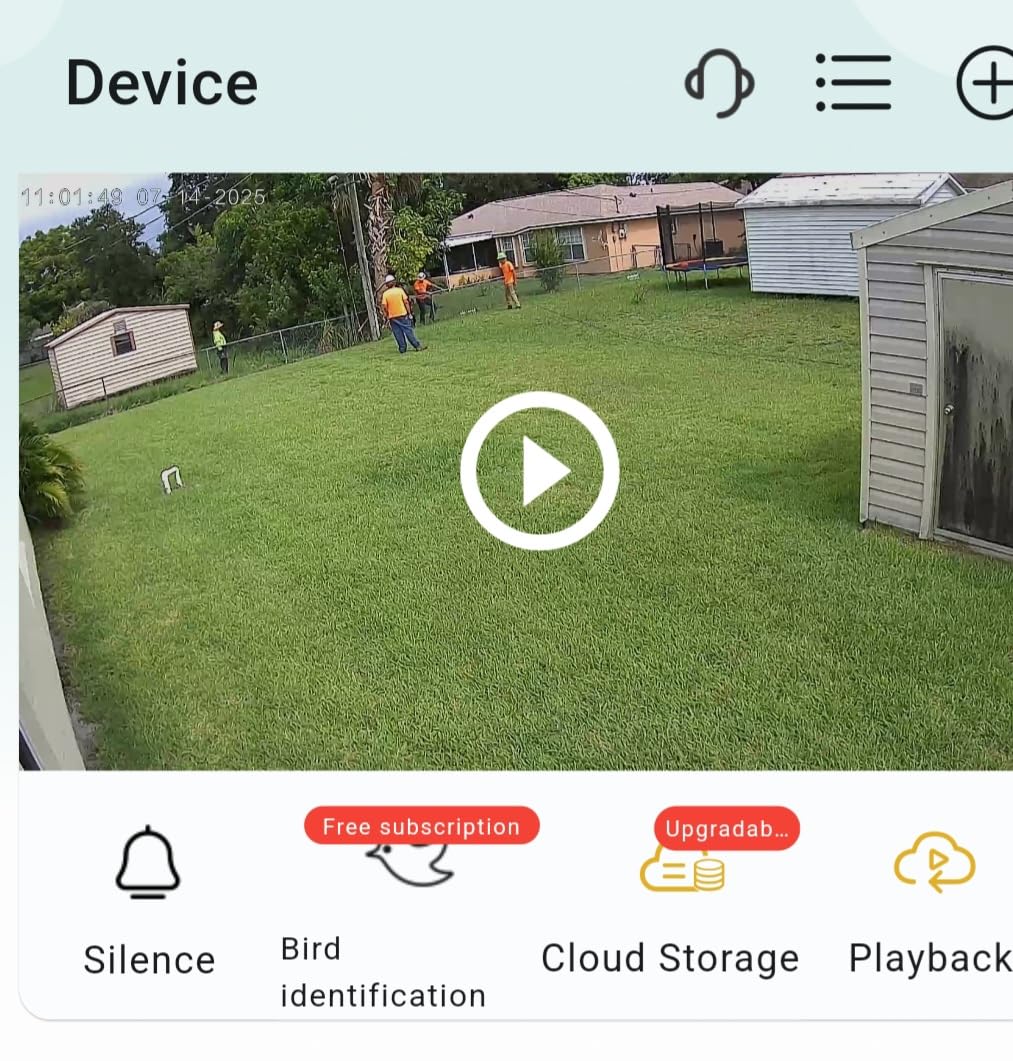 5G/2.4G Solar Security Cameras Wireless Outdoor, 2K Battery Camera w/Solar Panel, Siren Alarm, Color Night Vision, 2-Way Talk, Waterproof, Works/Alexa, No Monthly Fee, WiFi Camera for Outdoor Surveillance customer photo 2