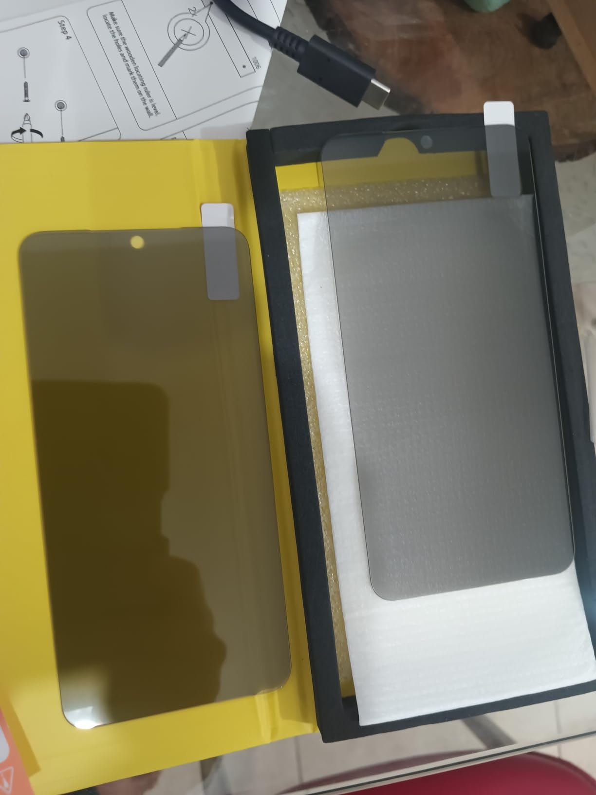 JETech Privacy Screen Protector for Samsung Galaxy S25 Ultra, 2-Pack customer photo 1