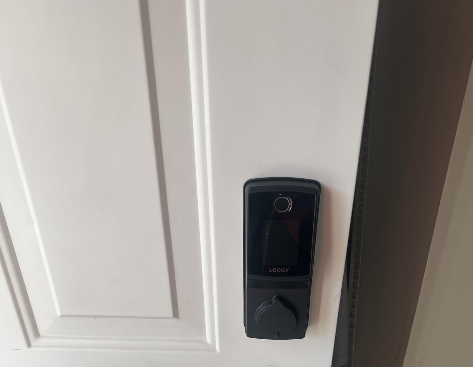 Lockly Secure Pro Wi-Fi Deadbolt Smart Lock Latest Version with Fingerprint | Keyless Entry Door Lock, PIN Genie Keypad, APP Remote Control, Alexa & Google Assistant Compatible, IP65, Zinc Alloy customer photo 2